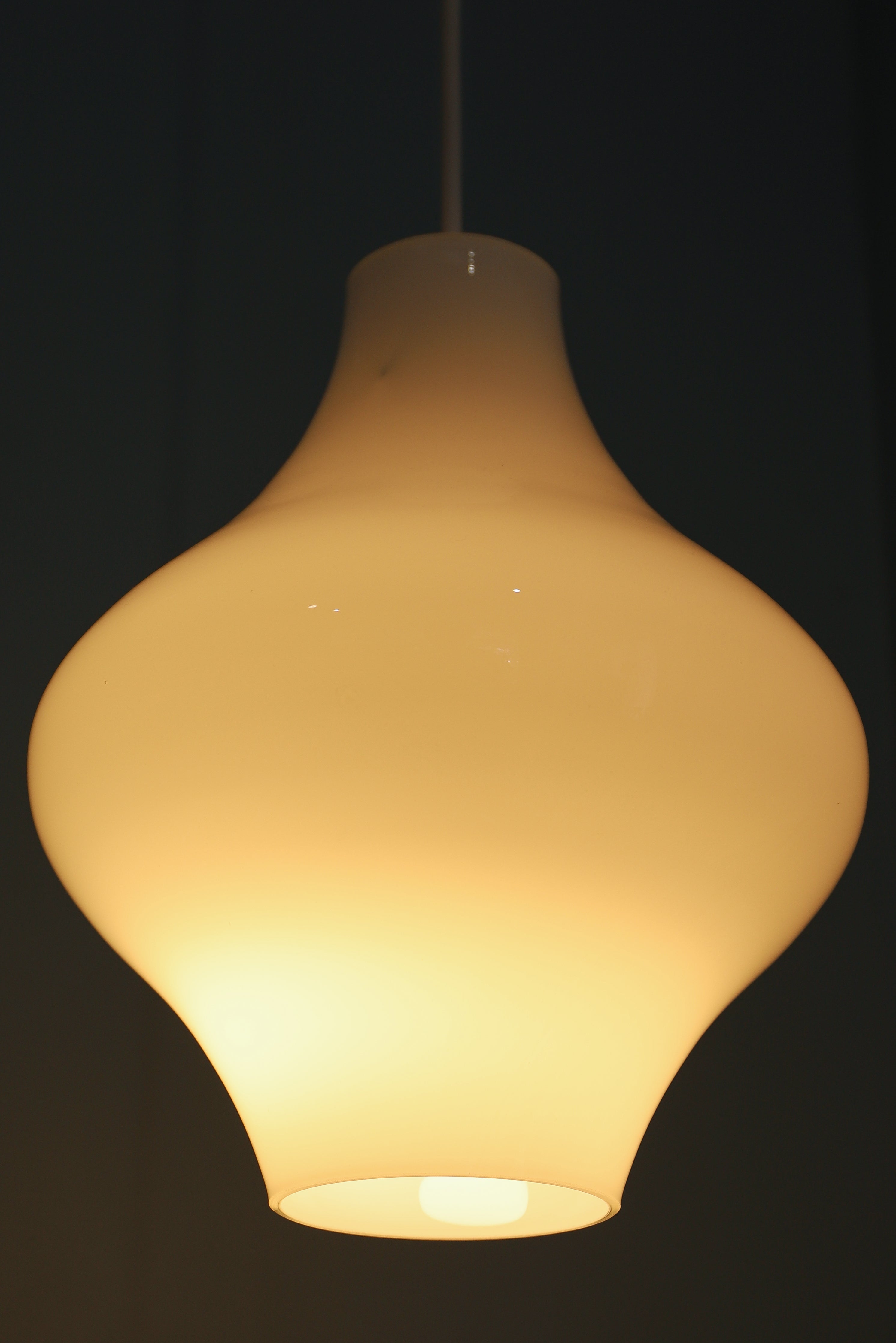 Vintage Opal Glass Pendant Light/ヴィンテージ オパールガラス ペンダントライト 照明