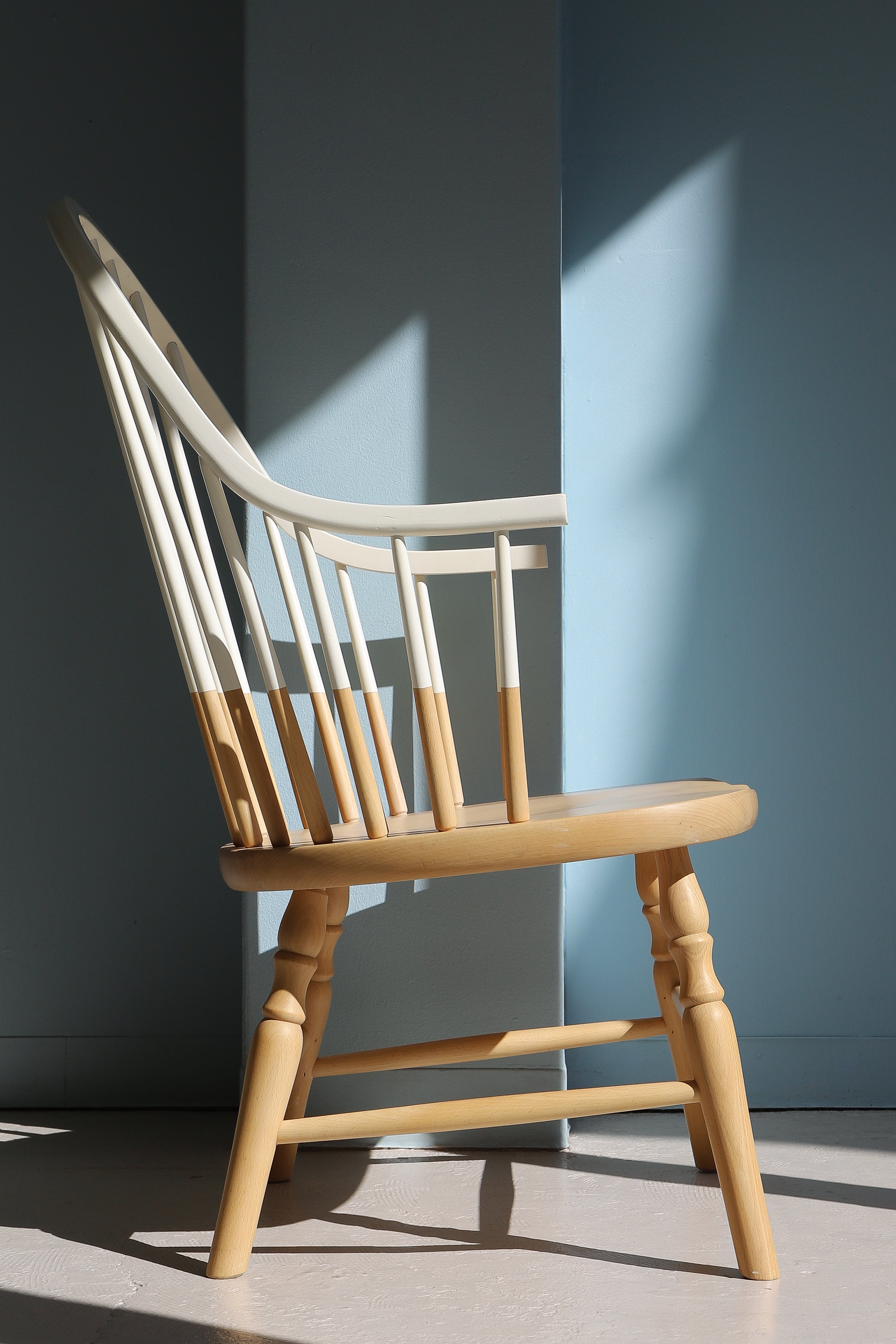 Akita Mokko Lounge Chair No.500EB/秋田木工 ラウンジチェア ウィンザーチェア 椅子 エディションブルー