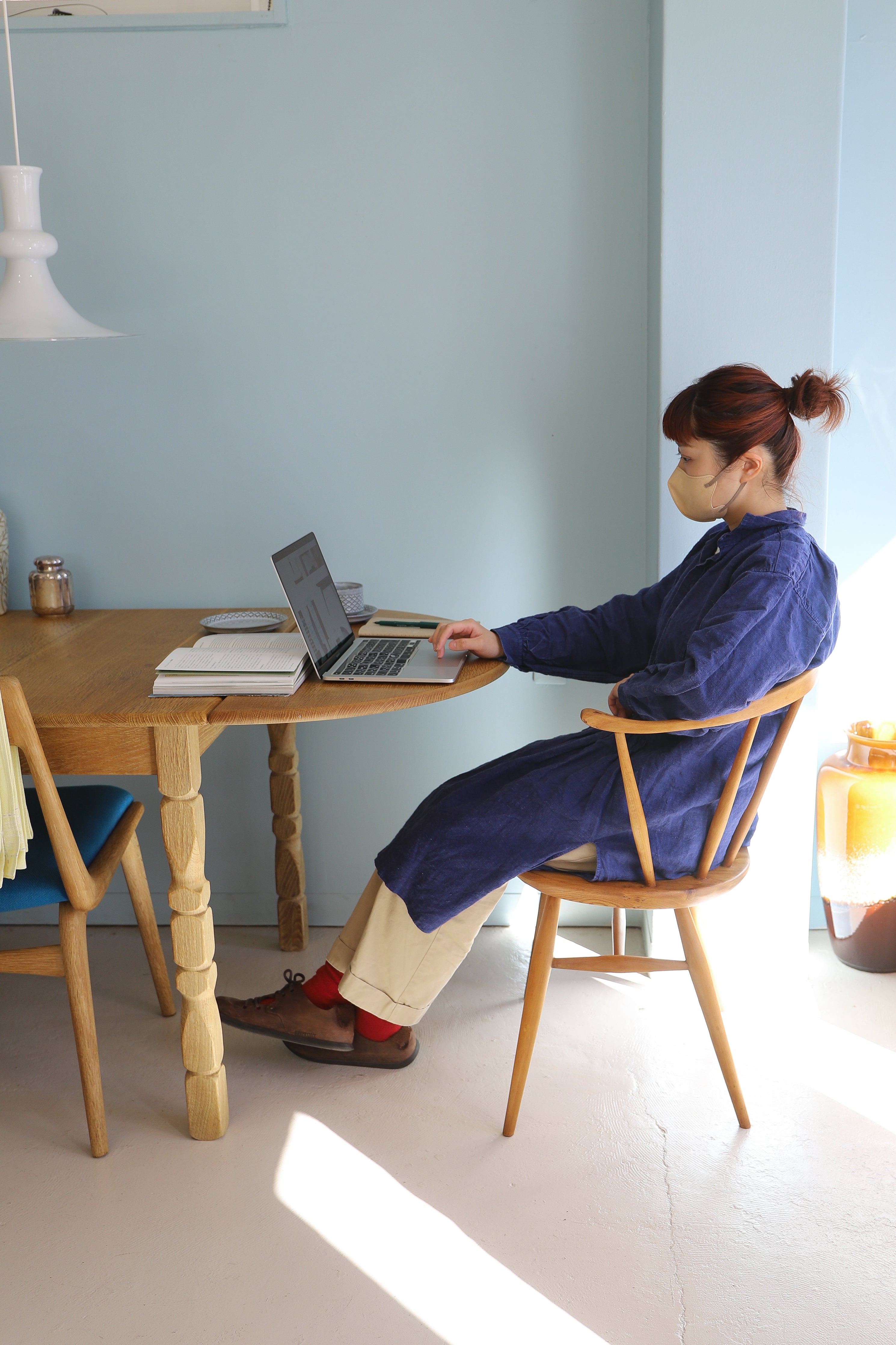 1950’s UK Vintage Ercol Windsor Chair Model 449A Cowhorn Smoker’s/イギリスヴィンテージ アーコール ウィンザーチェア カウホーン スモーカーズ 椅子