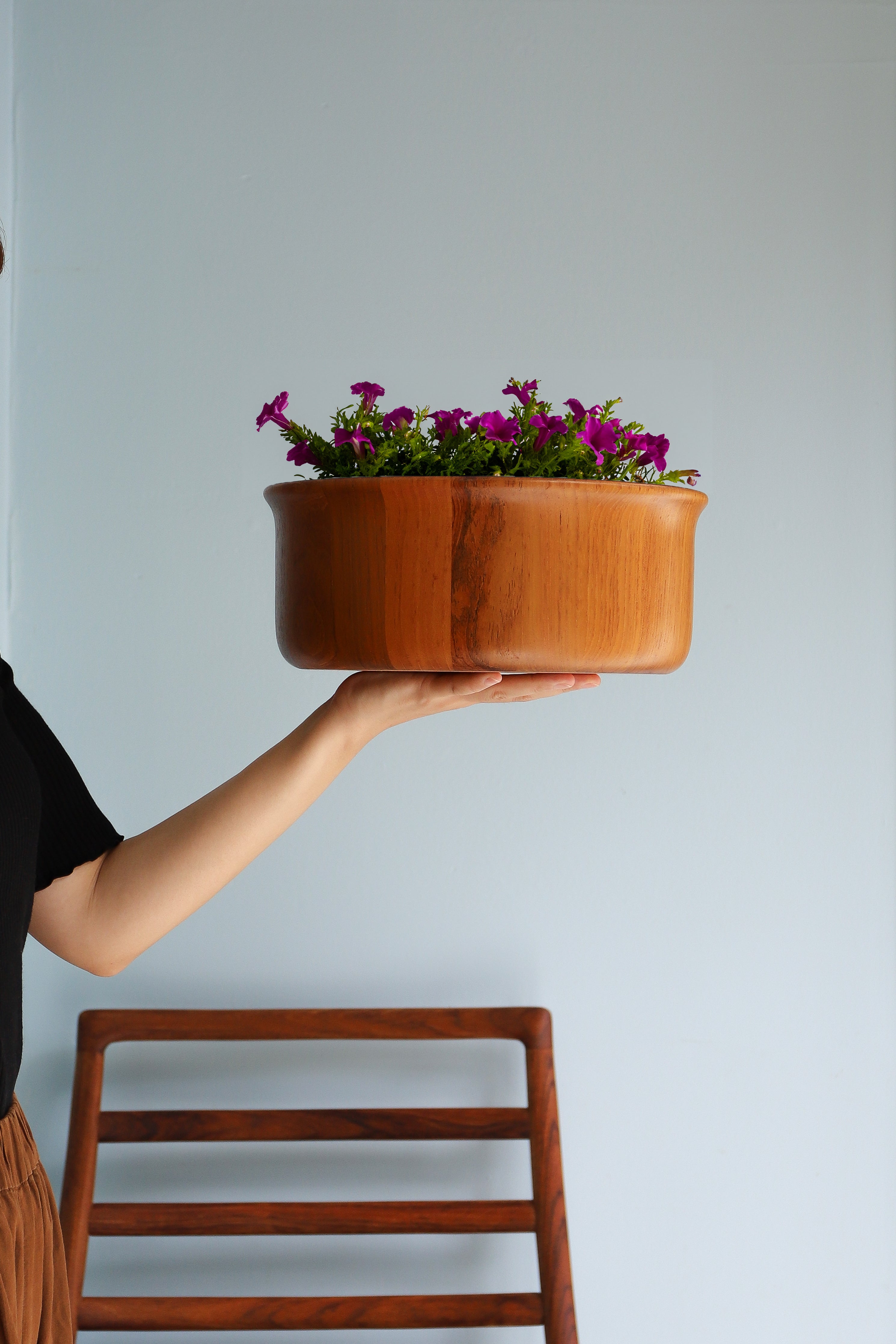 Danish Vintage Nissen Teakwood Bowl/デンマークヴィンテージ ニッセン チークボウル 北欧インテリア