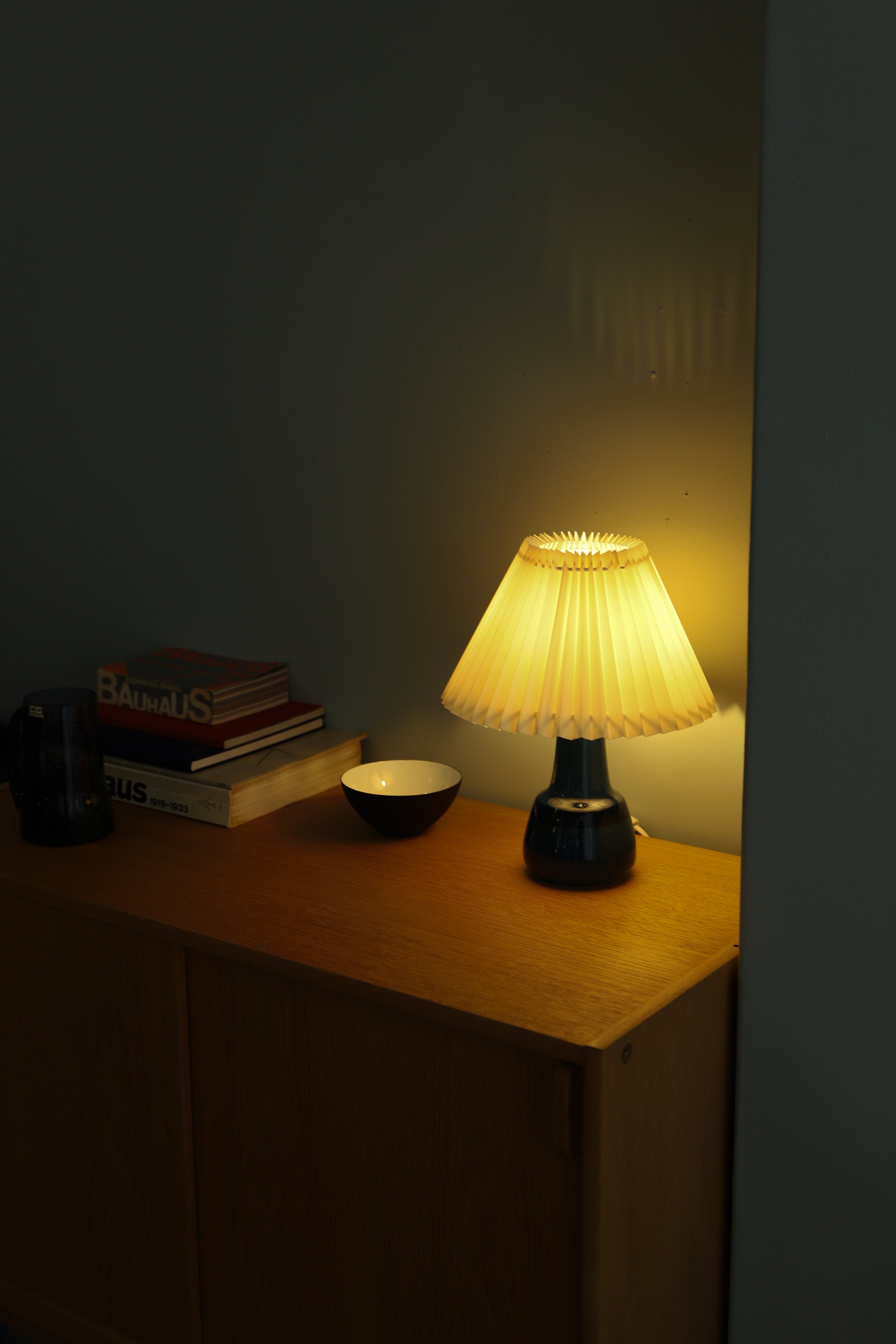 Søholm Table Lamp Indigo Blue/デンマークヴィンテージ スーホルム テーブルランプ 北欧インテリア