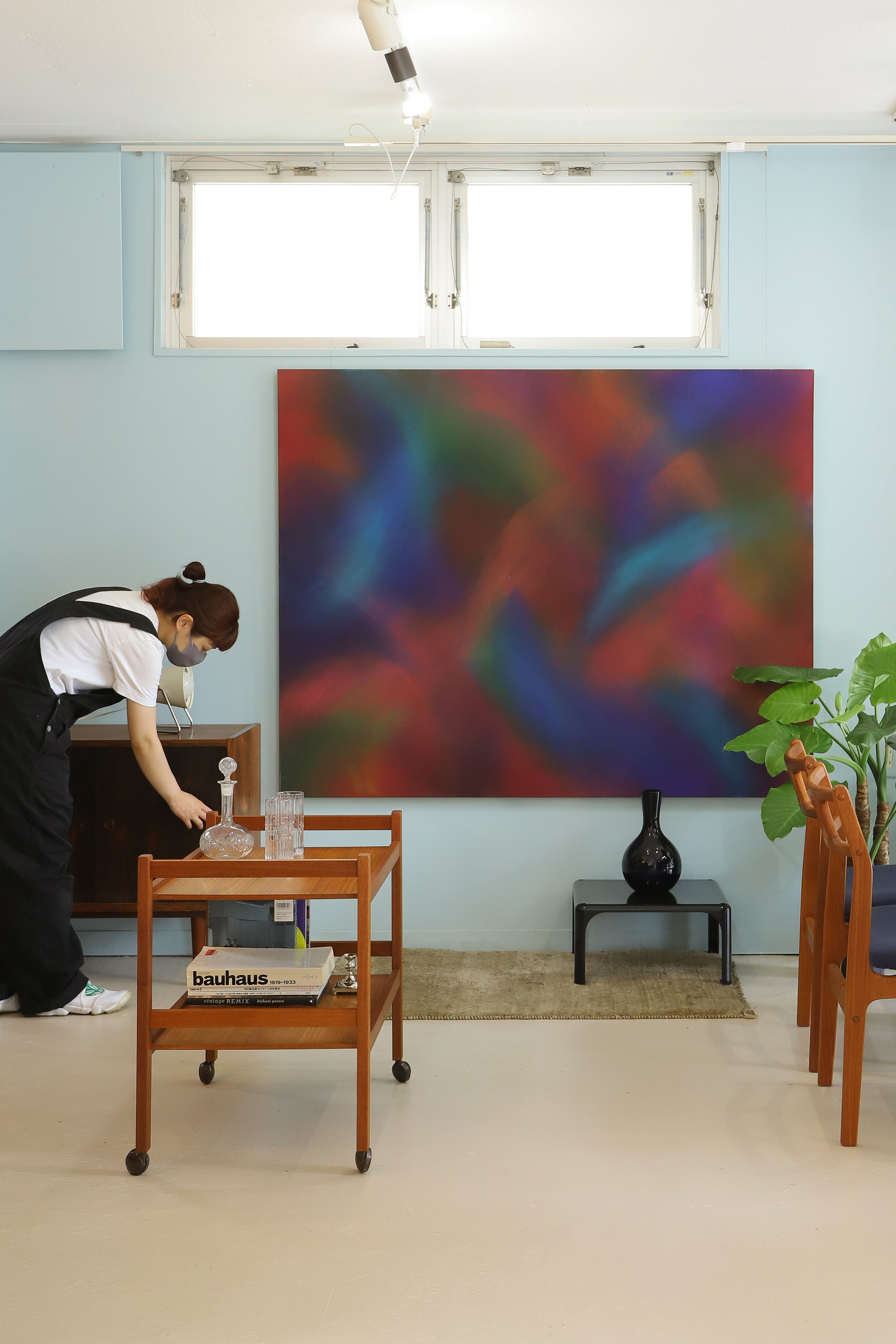 Negishi Yoshiro 93-5-18 Color Field Painting/根岸芳郎 絵画 アクリル キャンバス カラーフィールドペインティング
