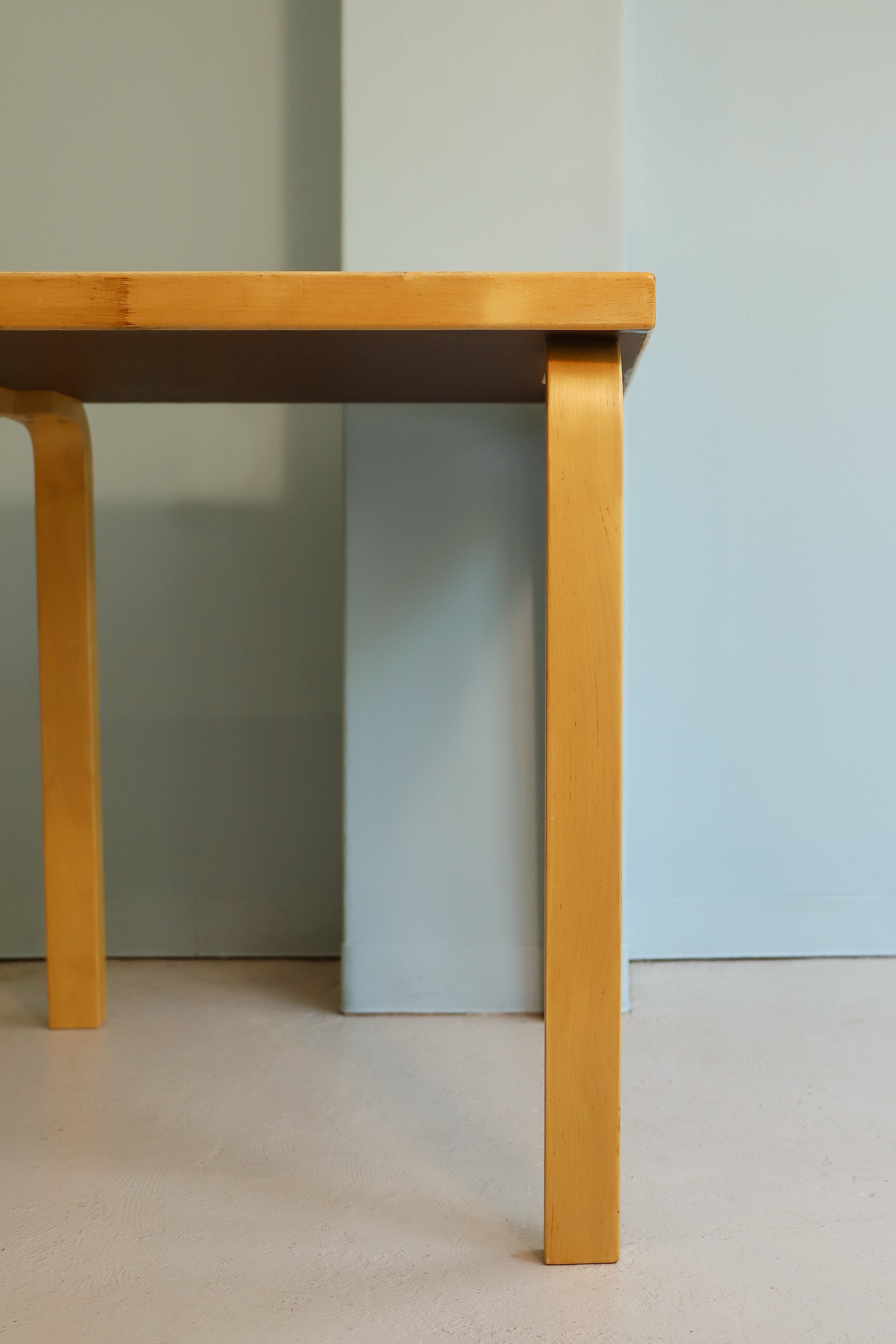 Vintage Artek Table Alvar Aalto ヴィンテージ アルテック テーブル アルヴァ・アアルト 北欧家具 バーチ材 サイドテーブル 木製デスク