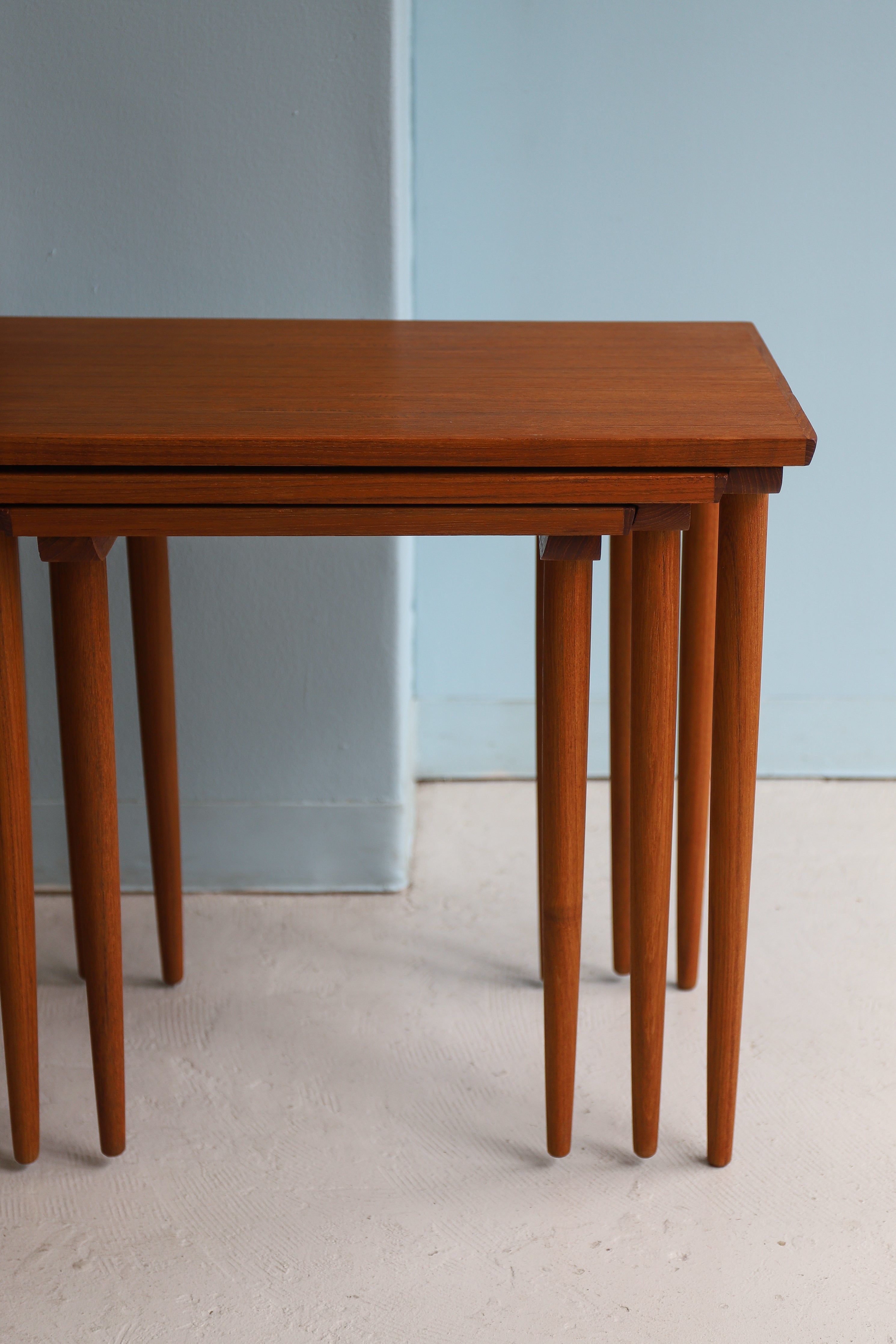 Teakwood Nesting Table Danish Vintage/デンマークヴィンテージ ネストテーブル サイドテーブル チーク材 北欧家具