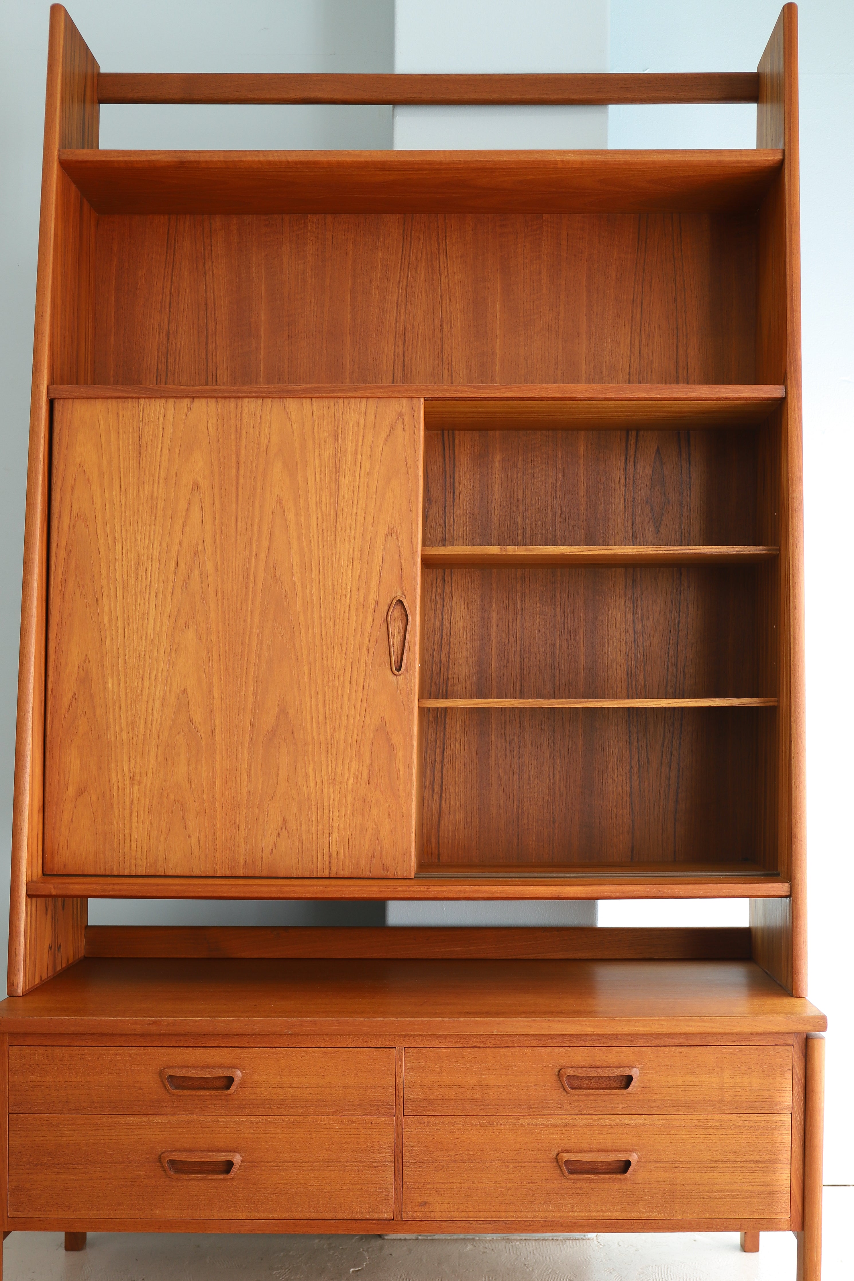 Danish Vintage High Shelf Cabinet/デンマークヴィンテージ ハイシェルフ キャビネット 収納 北欧家具