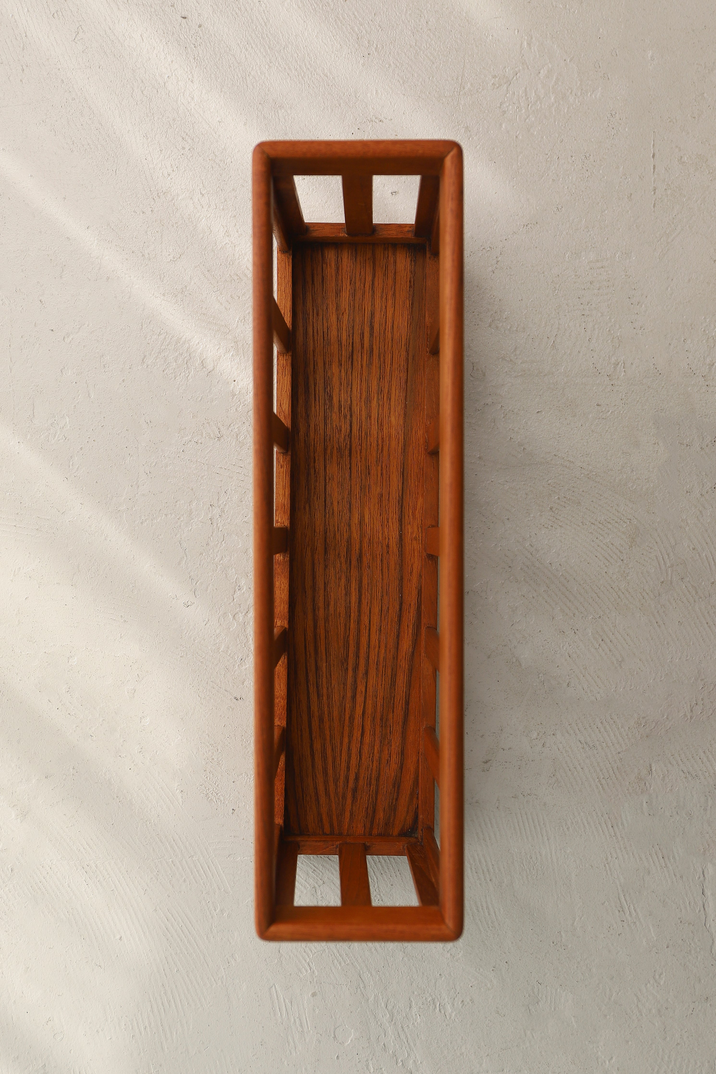 Danish Vintage Teakwood Magazine Rack/デンマークヴィンテージ マガジンラック チーク材 北欧インテリア