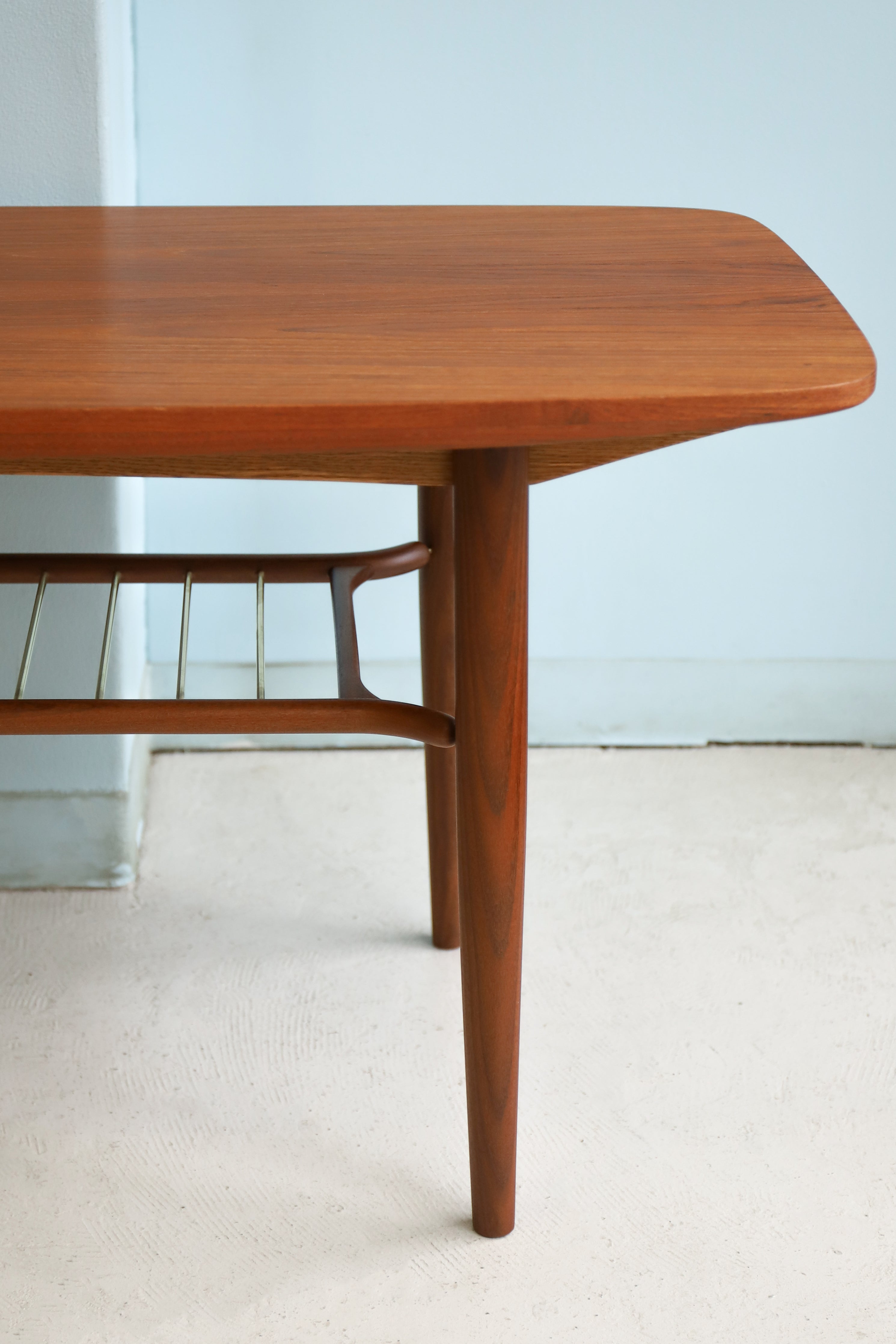 Danish Vintage Gorm Møbler Coffee Table with Rack/デンマークヴィンテージ コーヒーテーブル ラック付き 北欧家具