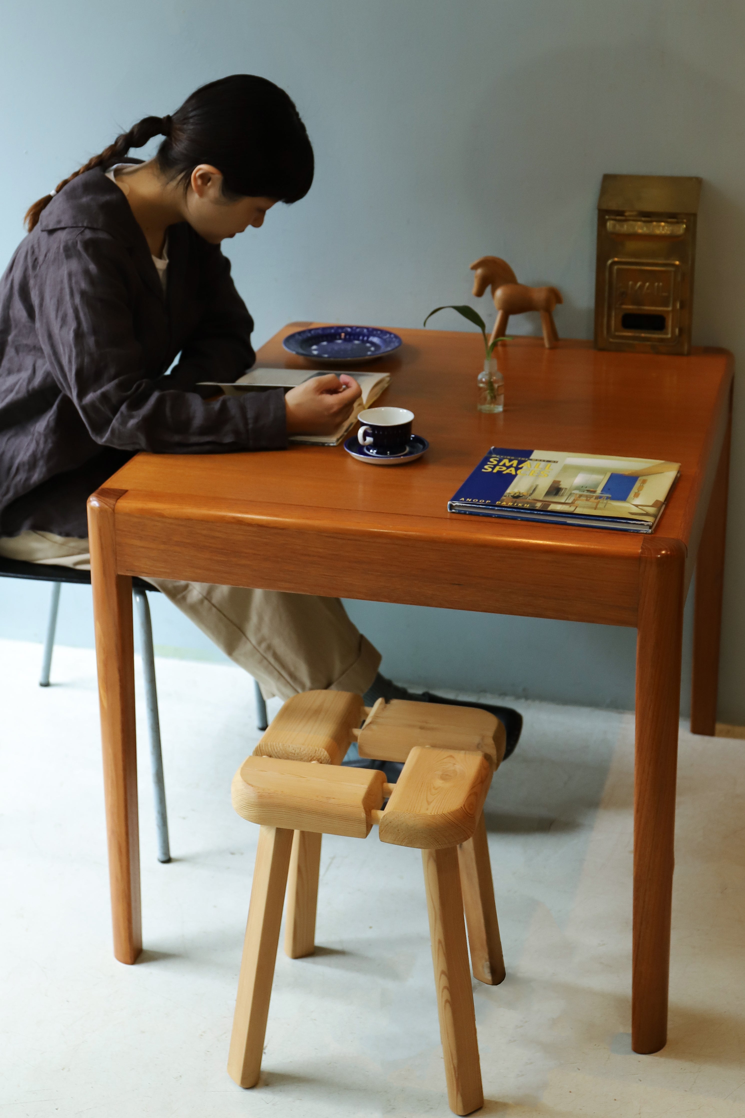 Japanese Vintage Aobayashi Seisakujo Extension Dining Table/ジャパンヴィンテージ 青林製作所 エクステンションダイニングテーブル