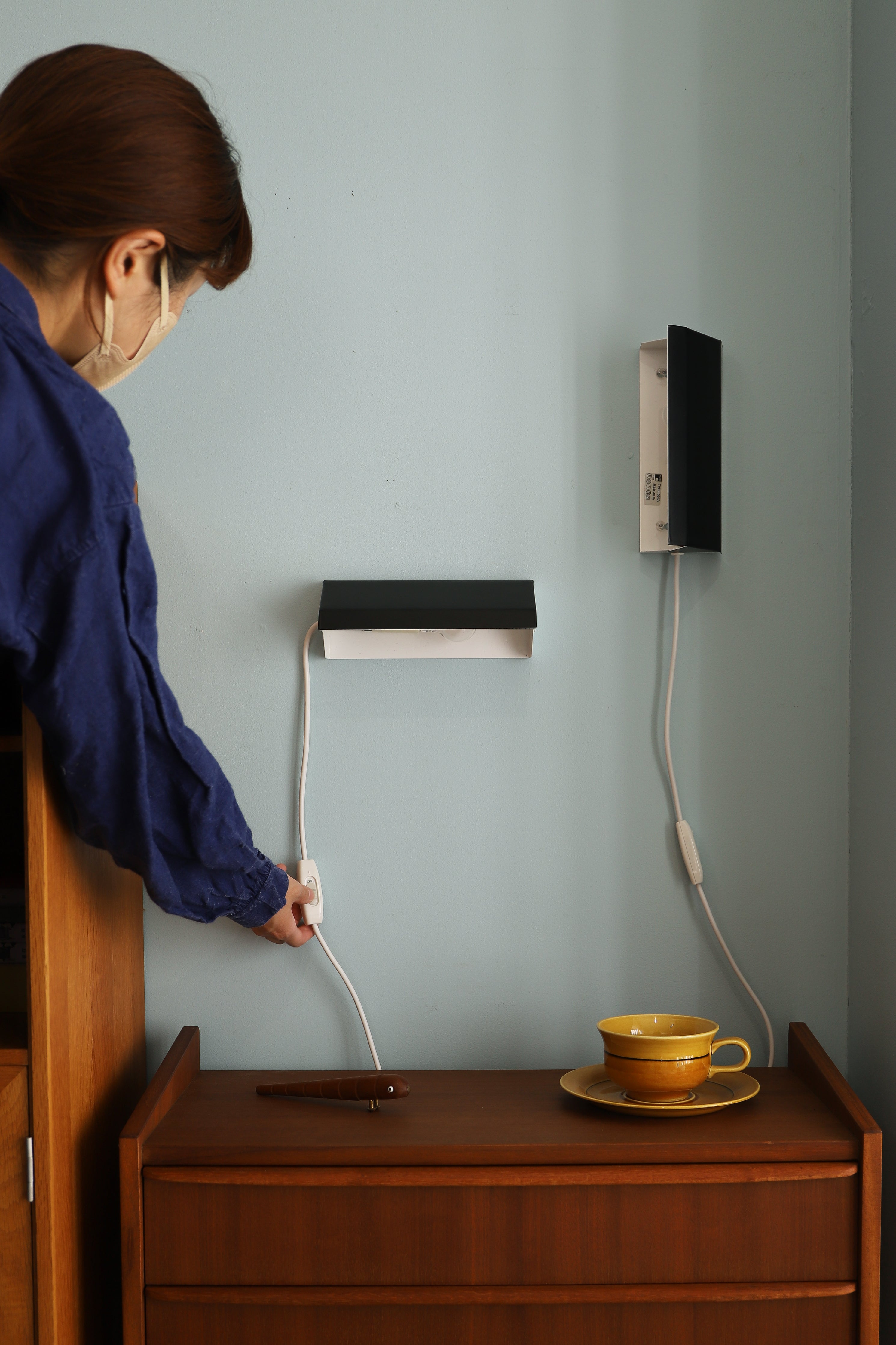 Danish Vintage Horn Bedside Wall Lamp Type 564A/デンマークヴィンテージ ホーン ウォールランプ 間接照明 北欧インテリア