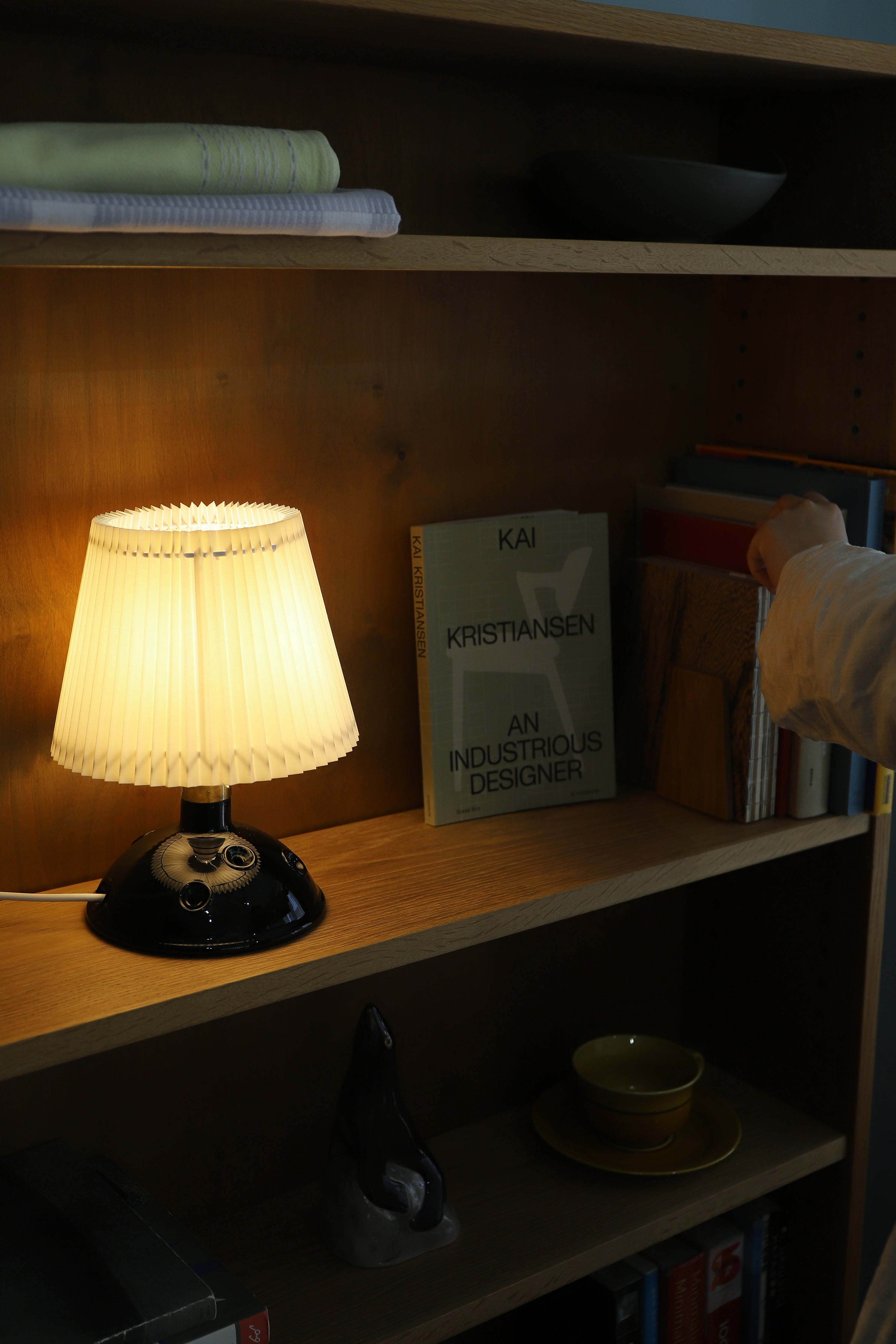Vintage Holmegaard Table Lamp Meteor Michael Bang/ホルムガード テーブルランプ メテオ マイケル・バング 間接照明 北欧インテリア