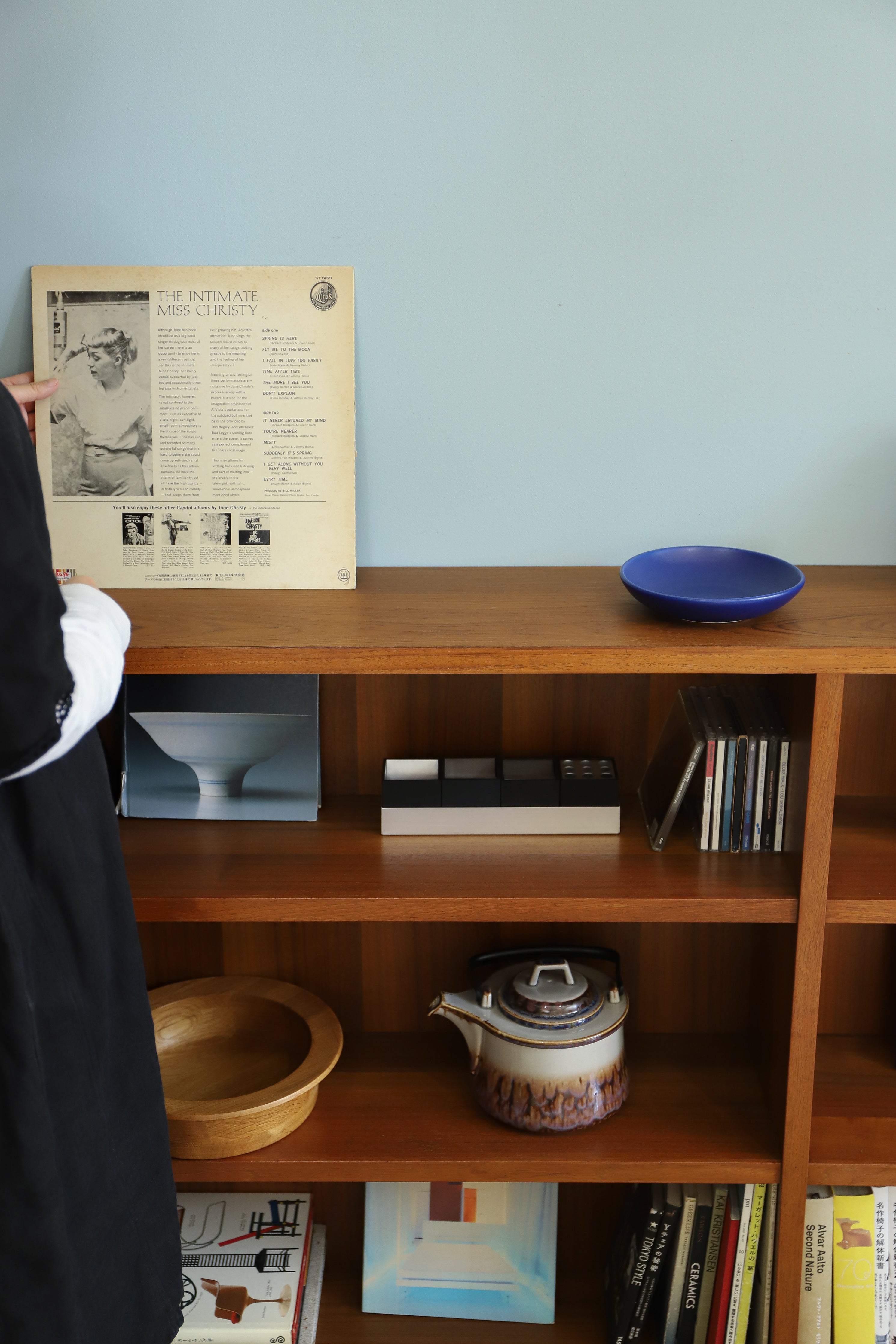 Japanese Vintage Teakwood Low Book Shelf/ジャパンヴィンテージ 本棚 ブックシェルフ レトロ