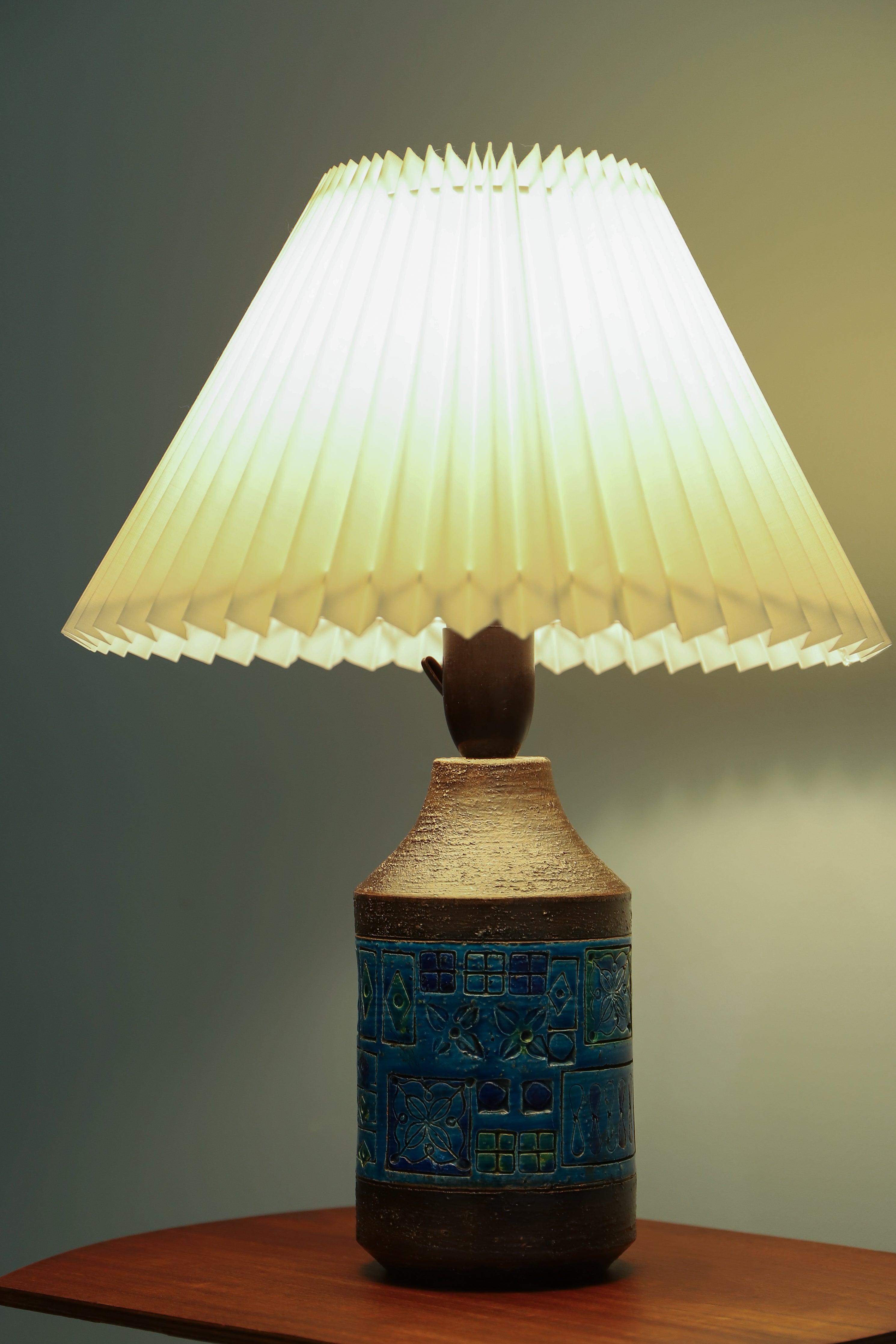 BITOSSI “Rimini Blu” Table Lamp Aldo Londi/イタリアビンテージ ビトッシ リミニブルー テーブルランプ