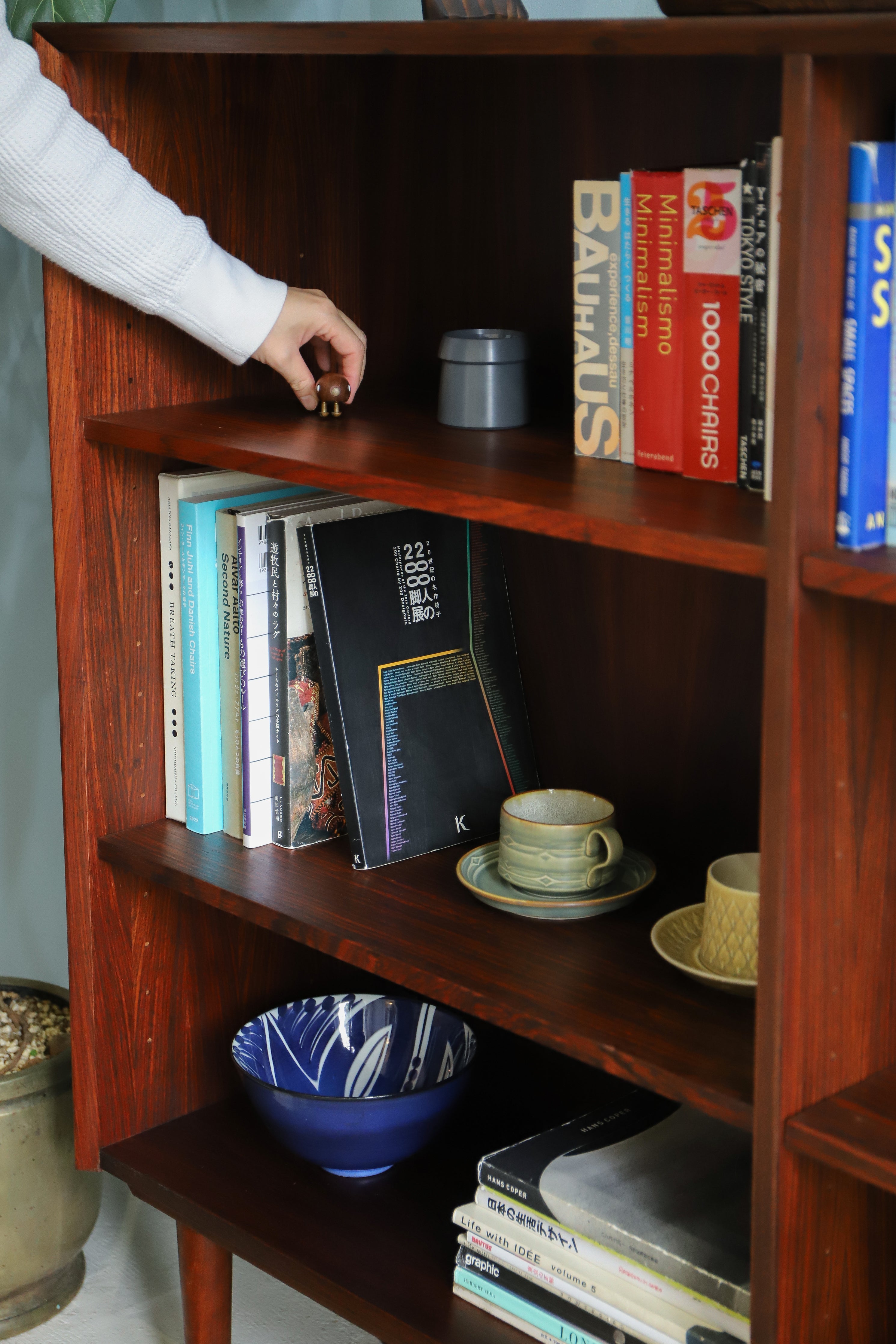Rosewood Bookcase Shelf Danish Vintage/デンマークヴィンテージ ブックケース 本棚 ローズウッド 北欧家具