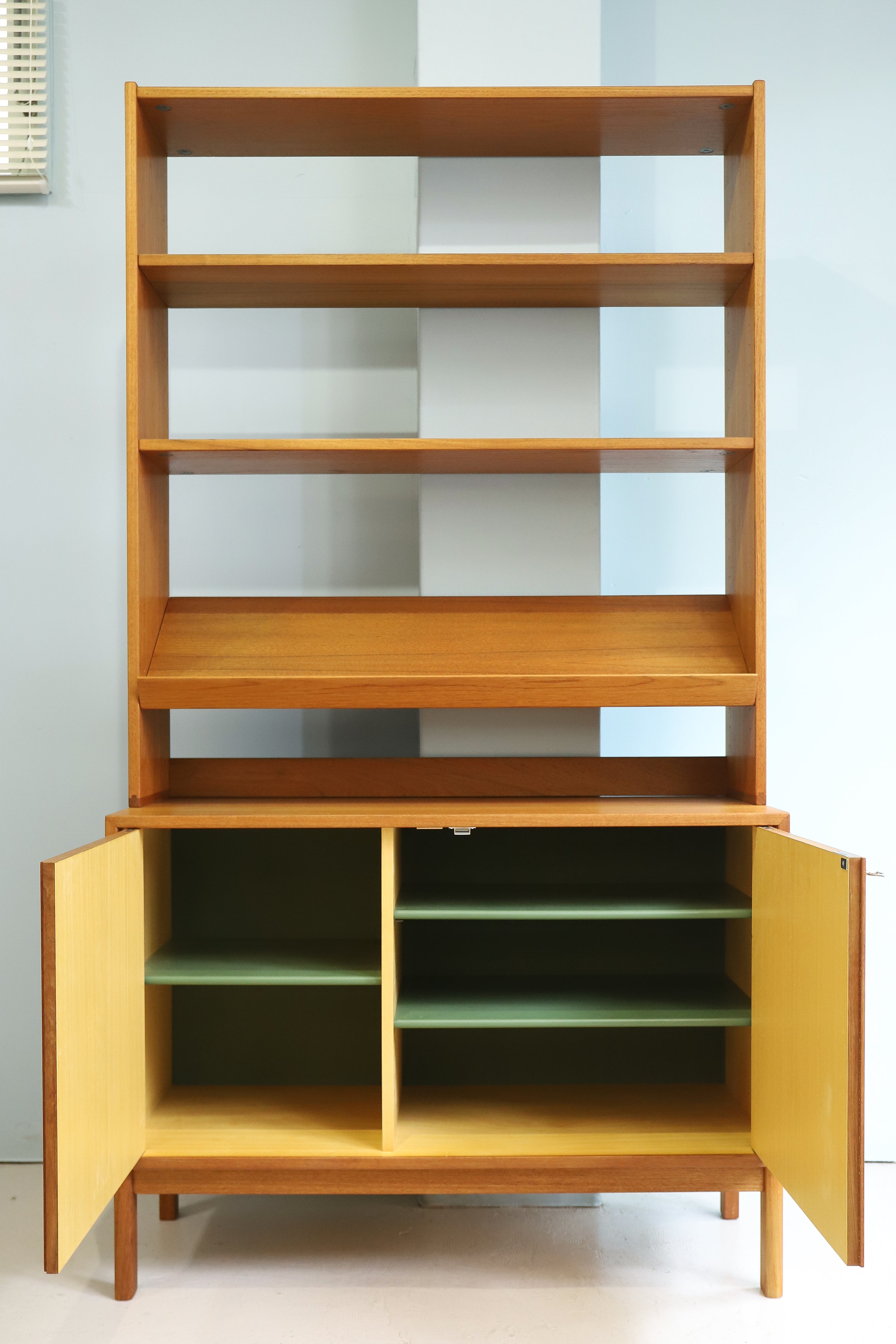 Swedish Vintage Bookcase Shelf Teakwood/スウェーデンヴィンテージ ブックケース シェルフ 本棚 チーク材 北欧家具