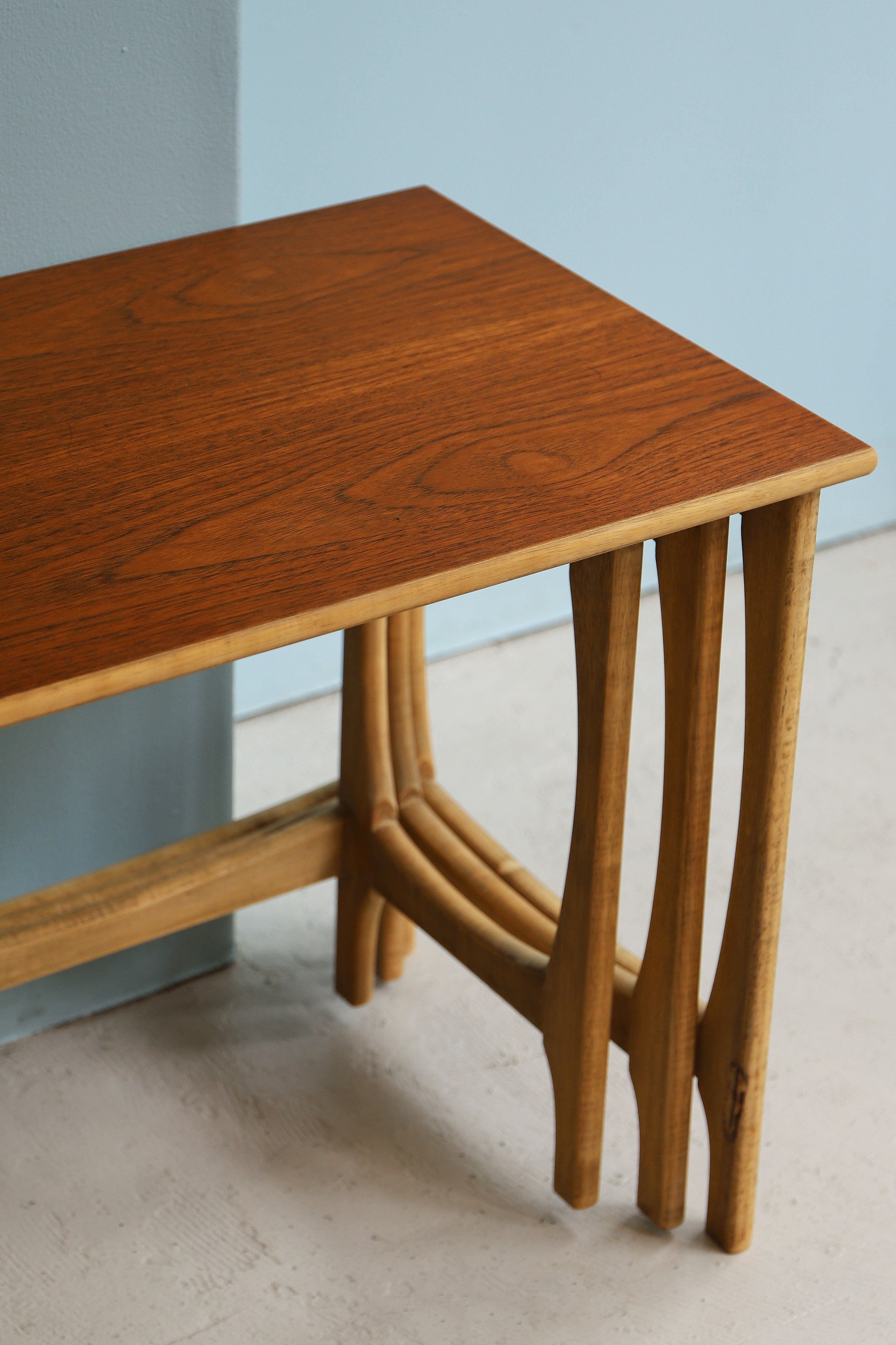 UK Vintage Nesting Table/イギリスヴィンテージ ネストテーブル サイドテーブル チーク材