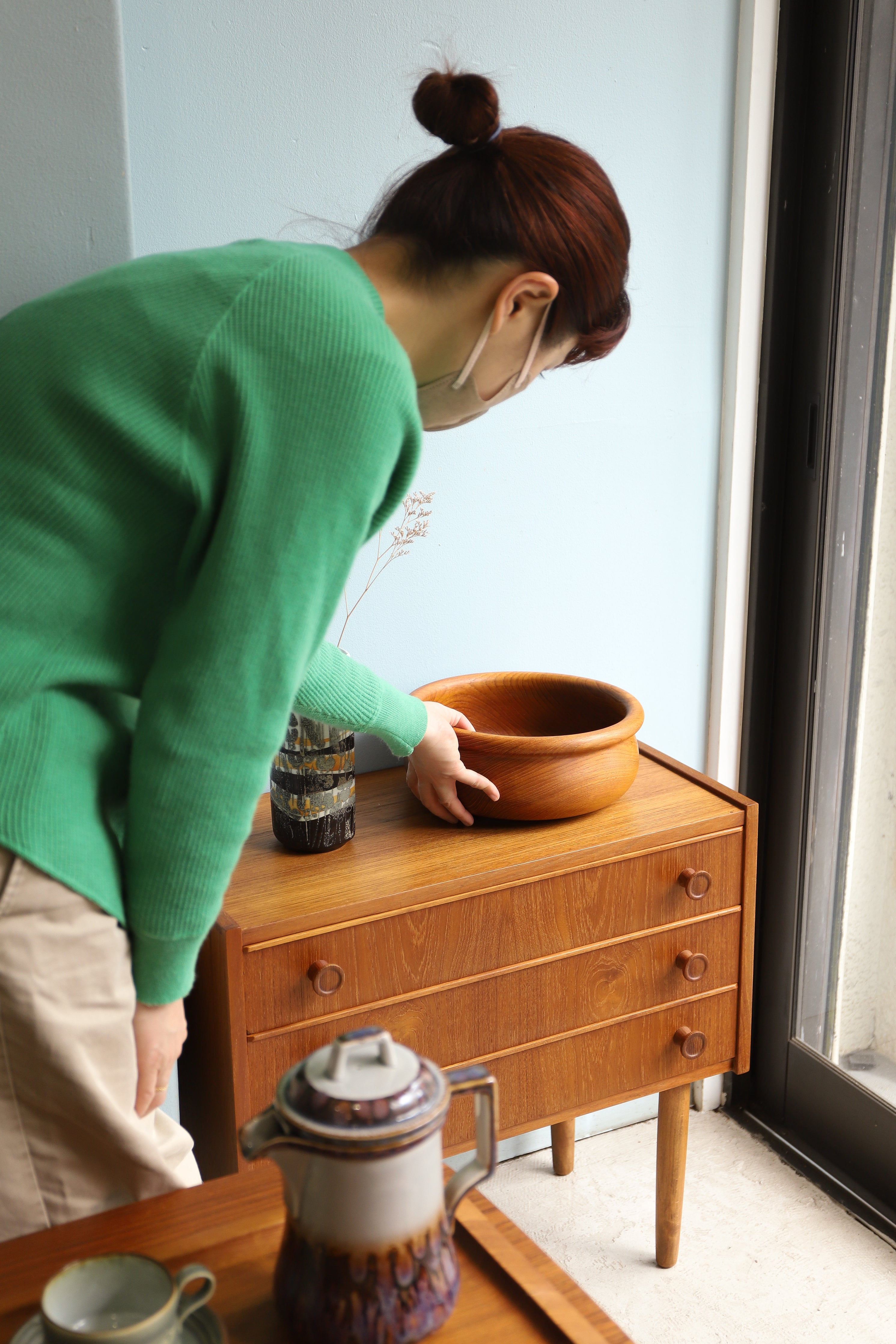 Vintage Teakwood Bowl/ヴィンテージ チークボウル 北欧インテリア