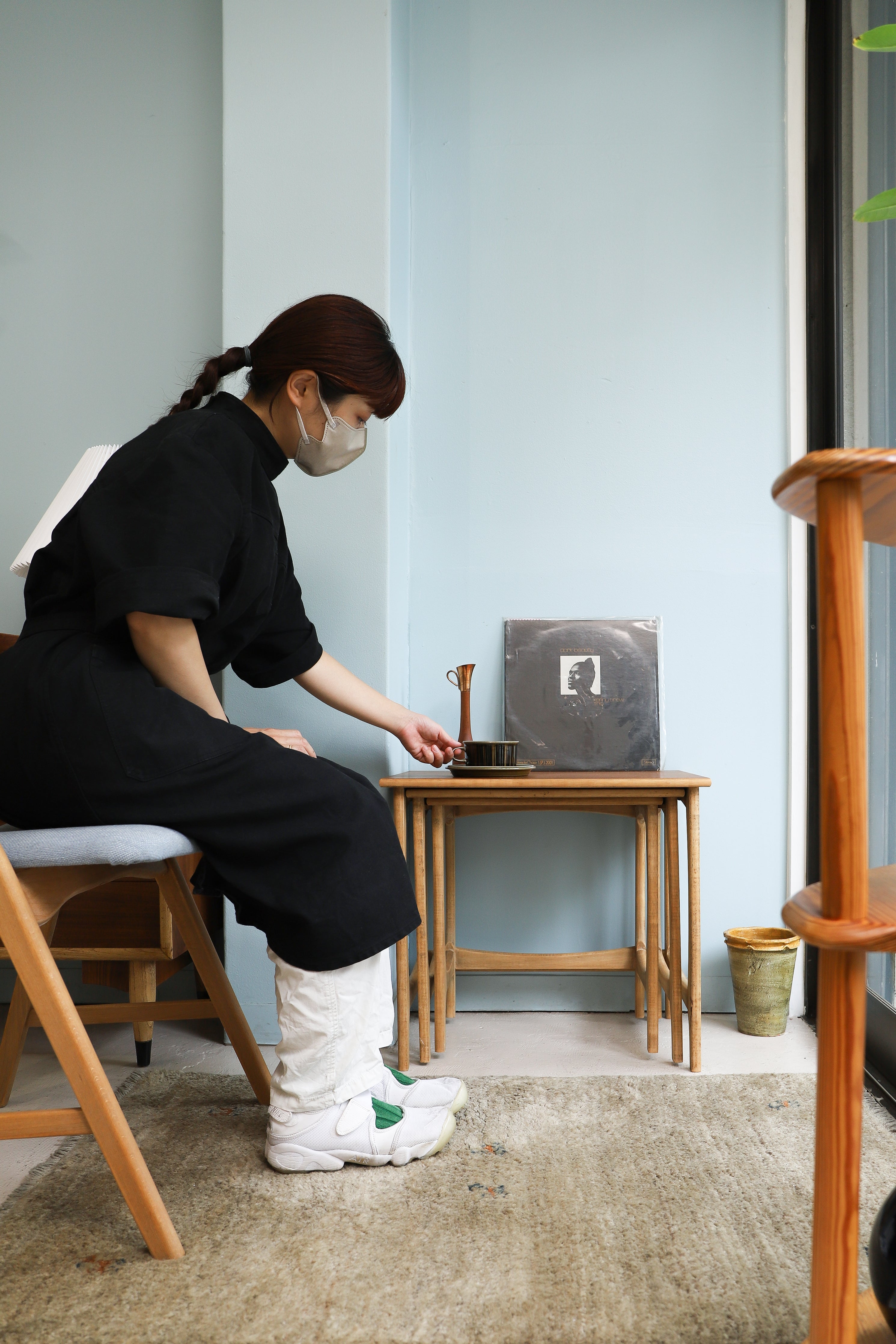 UK Vintage Nesting Table/イギリスヴィンテージ ネストテーブル サイドテーブル チーク材