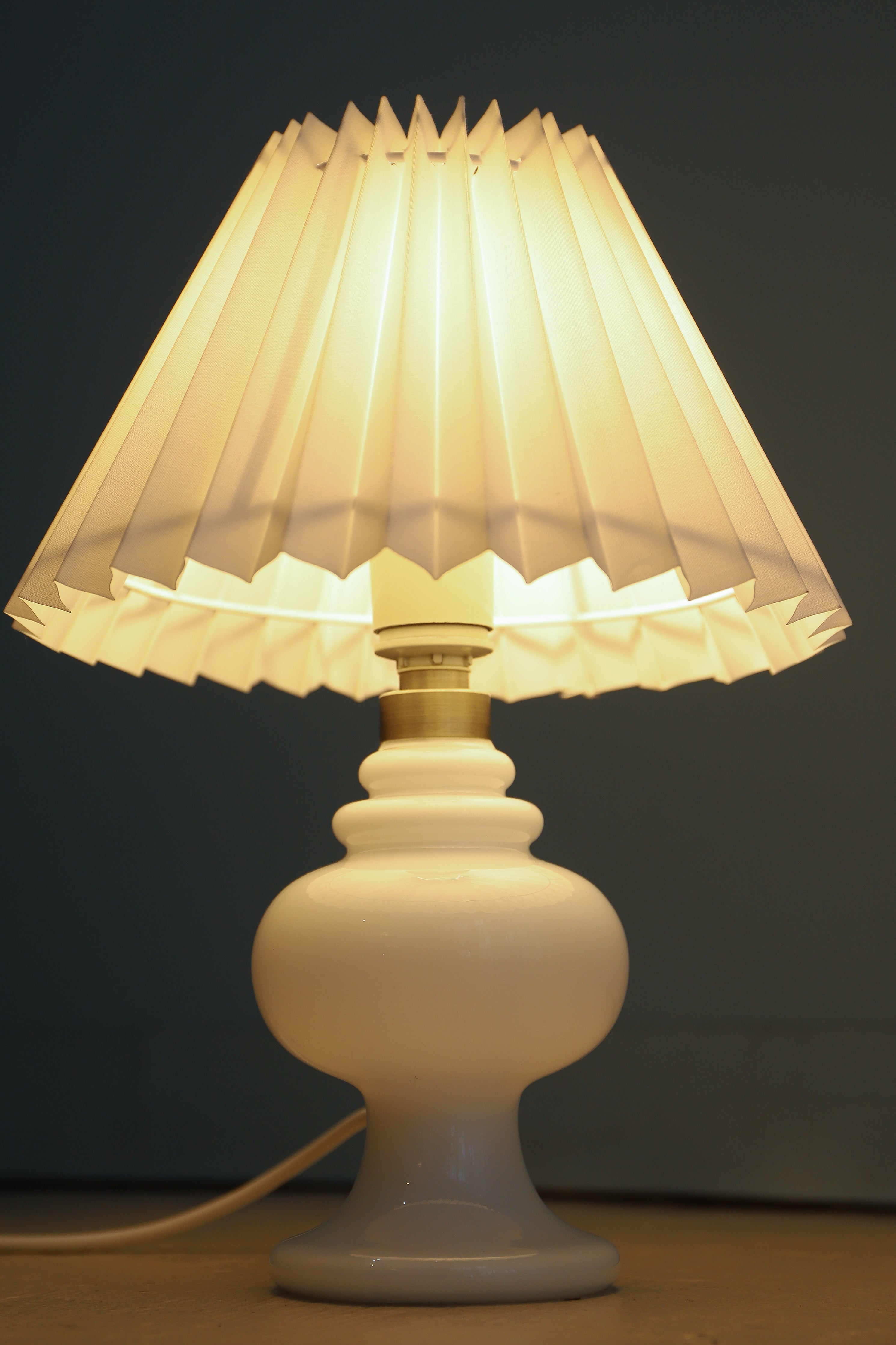 Vintage Holmegaard Table Lamp Monique Michael Bang/ホルムガード テーブルランプ モニーク マイケル・バング 間接照明 北欧インテリア