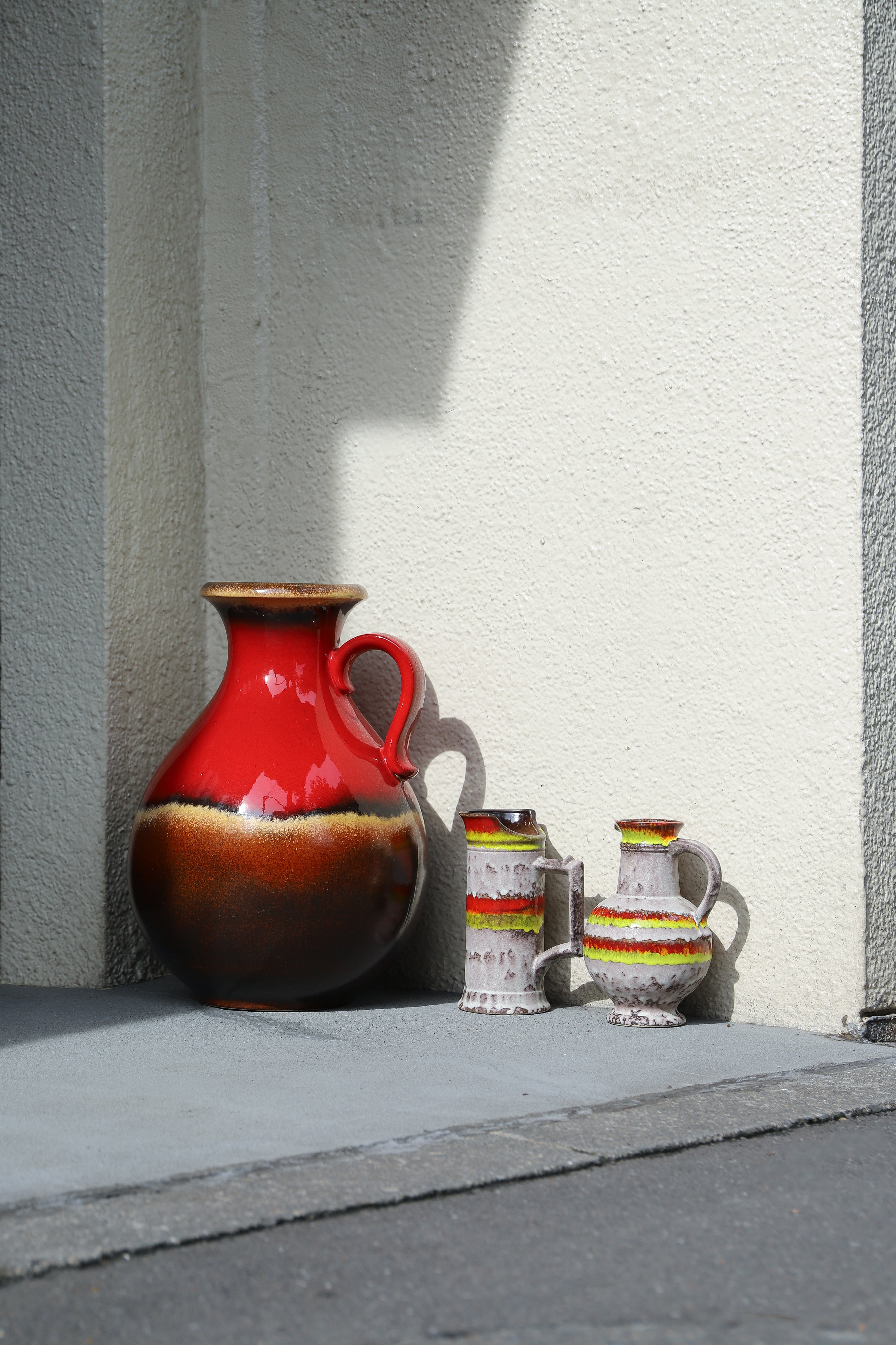 W.Germany Vintage Vase Fat Lava/西ドイツヴィンテージ ファットラヴァ フラワーベース 花器