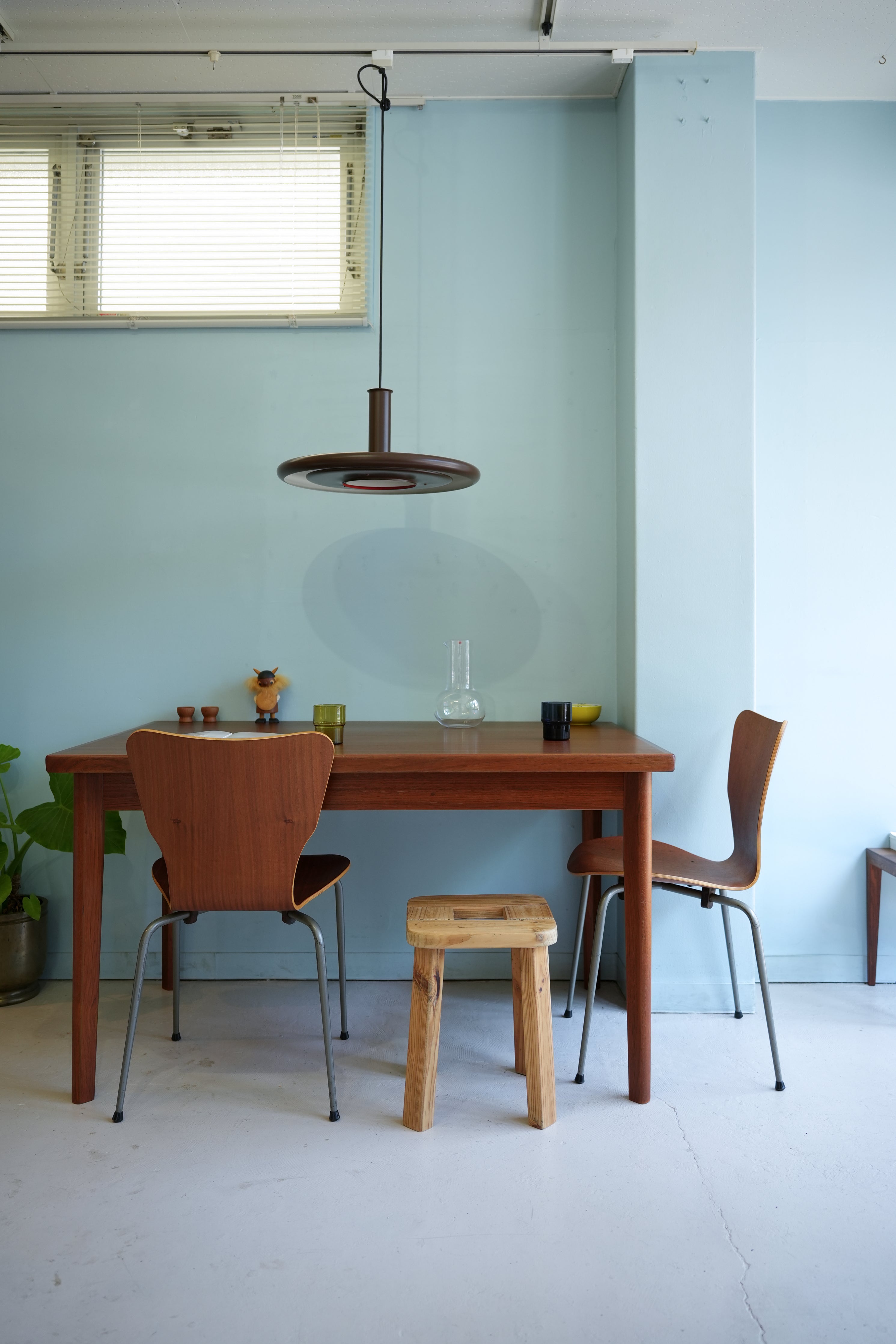 Extension Dining Table Teakwood Danish Vintage/デンマークヴィンテージ エクステンション ダイニングテーブル 北欧家具