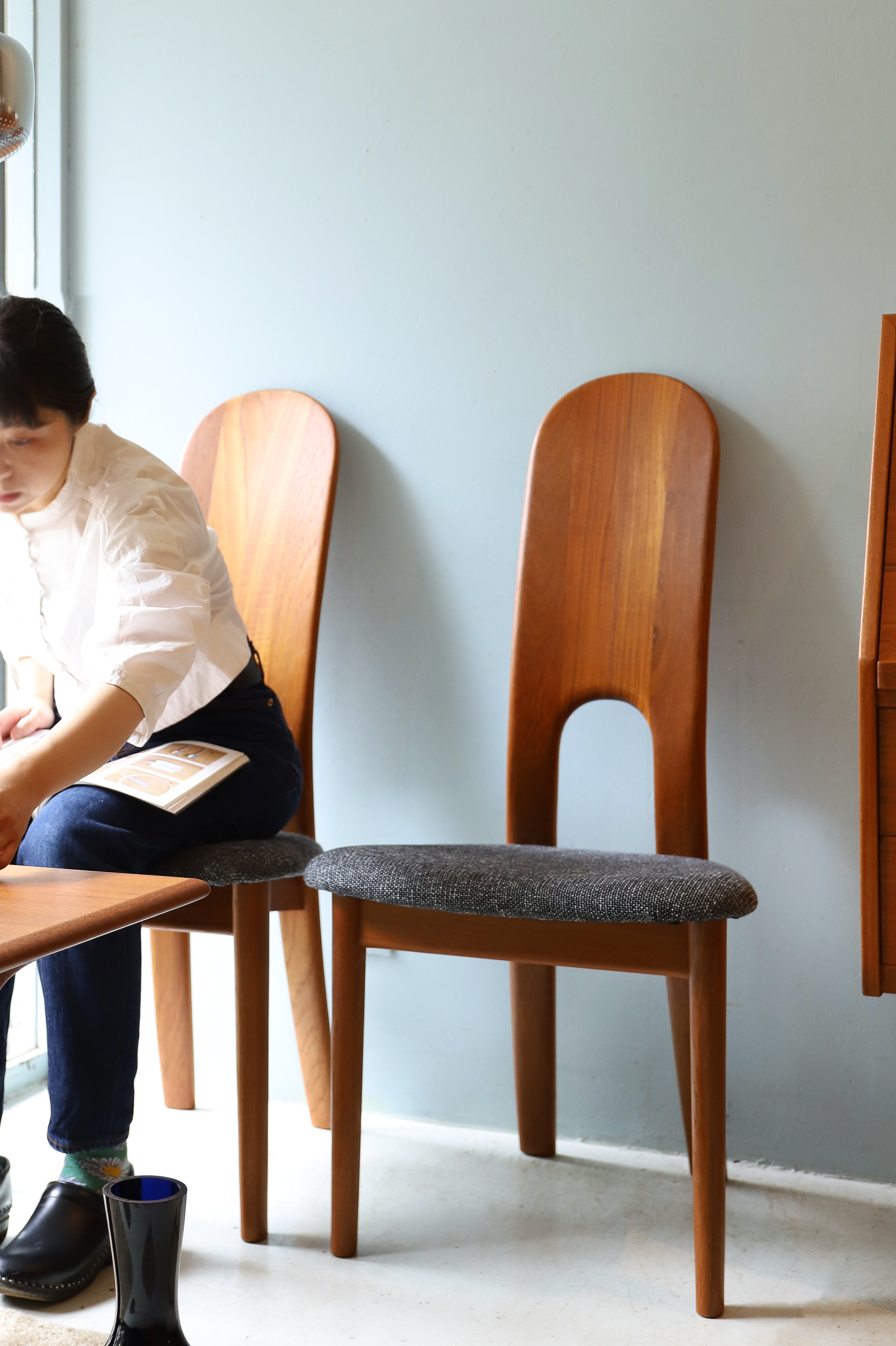 KOEFOEDS HORNSLET Dining Chair Niels Koefoed/デンマーク ヴィンテージ ダイニングチェア ニールス・コフォード