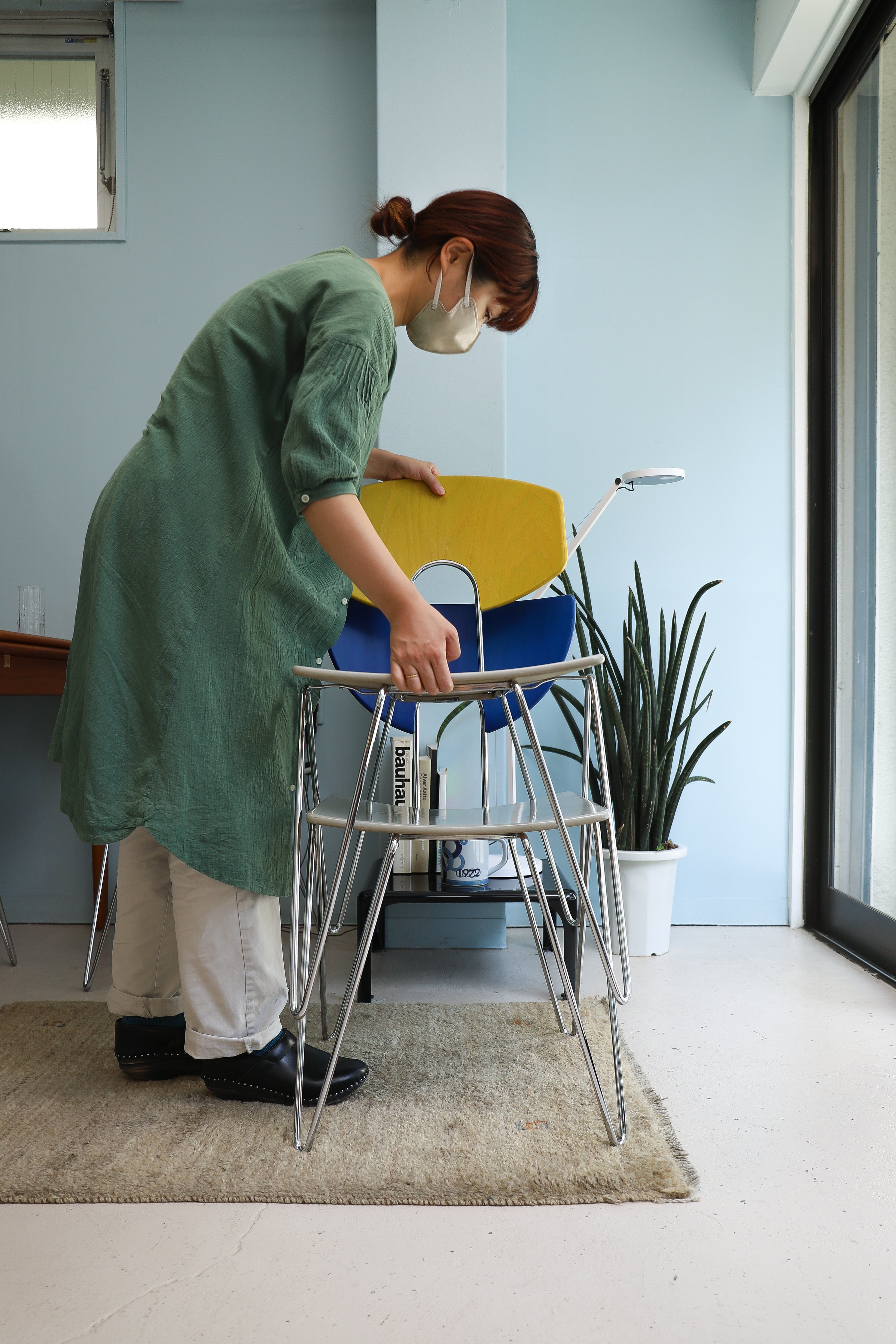 Kusch+Co. Mikado 1800 Stacking Chair Walter Leeman/クッシュ ミカド スタッキングチェア ウォルター・リーマン ポストモダン