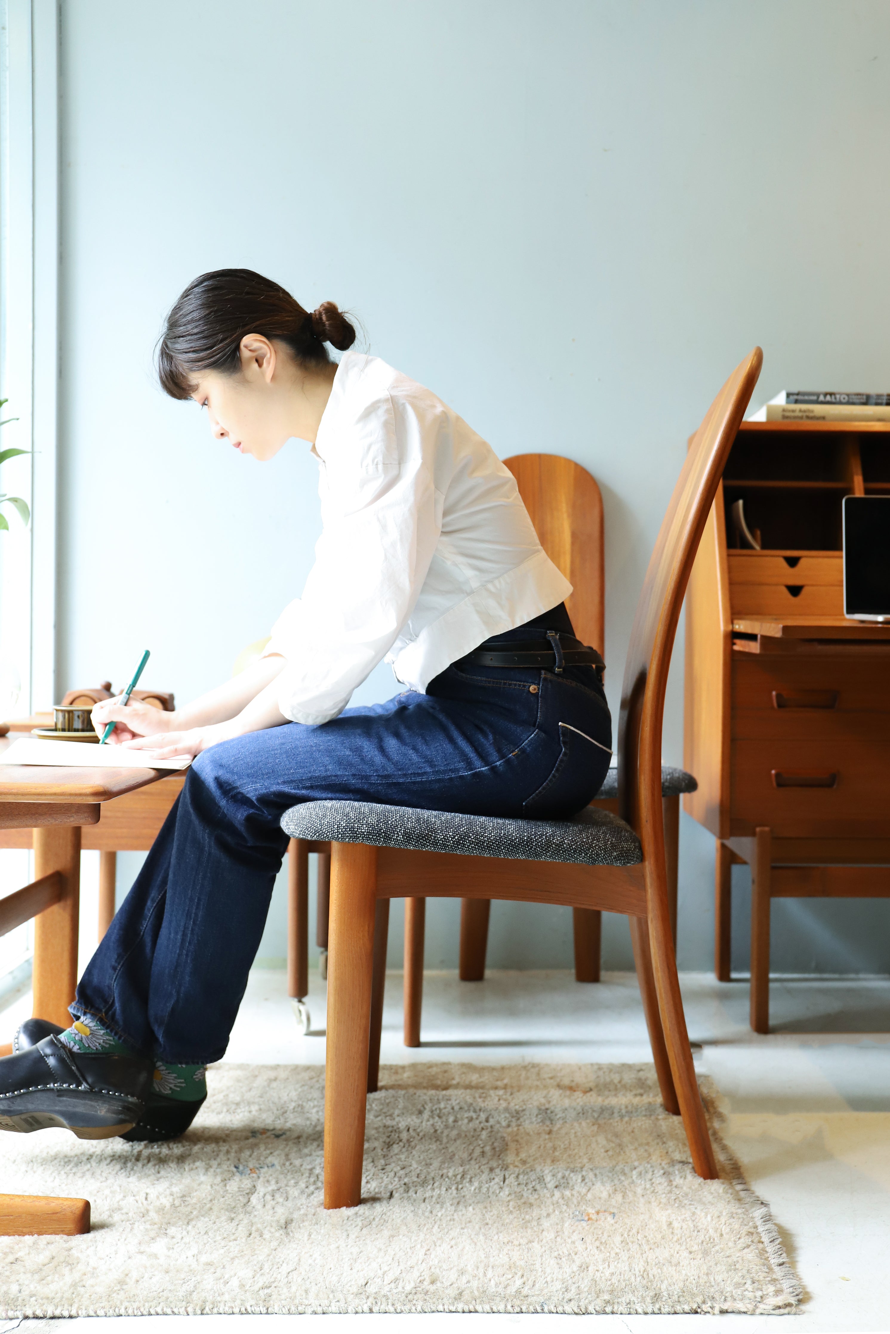 KOEFOEDS HORNSLET Dining Chair Niels Koefoed/デンマーク ヴィンテージ ダイニングチェア ニールス・コフォード