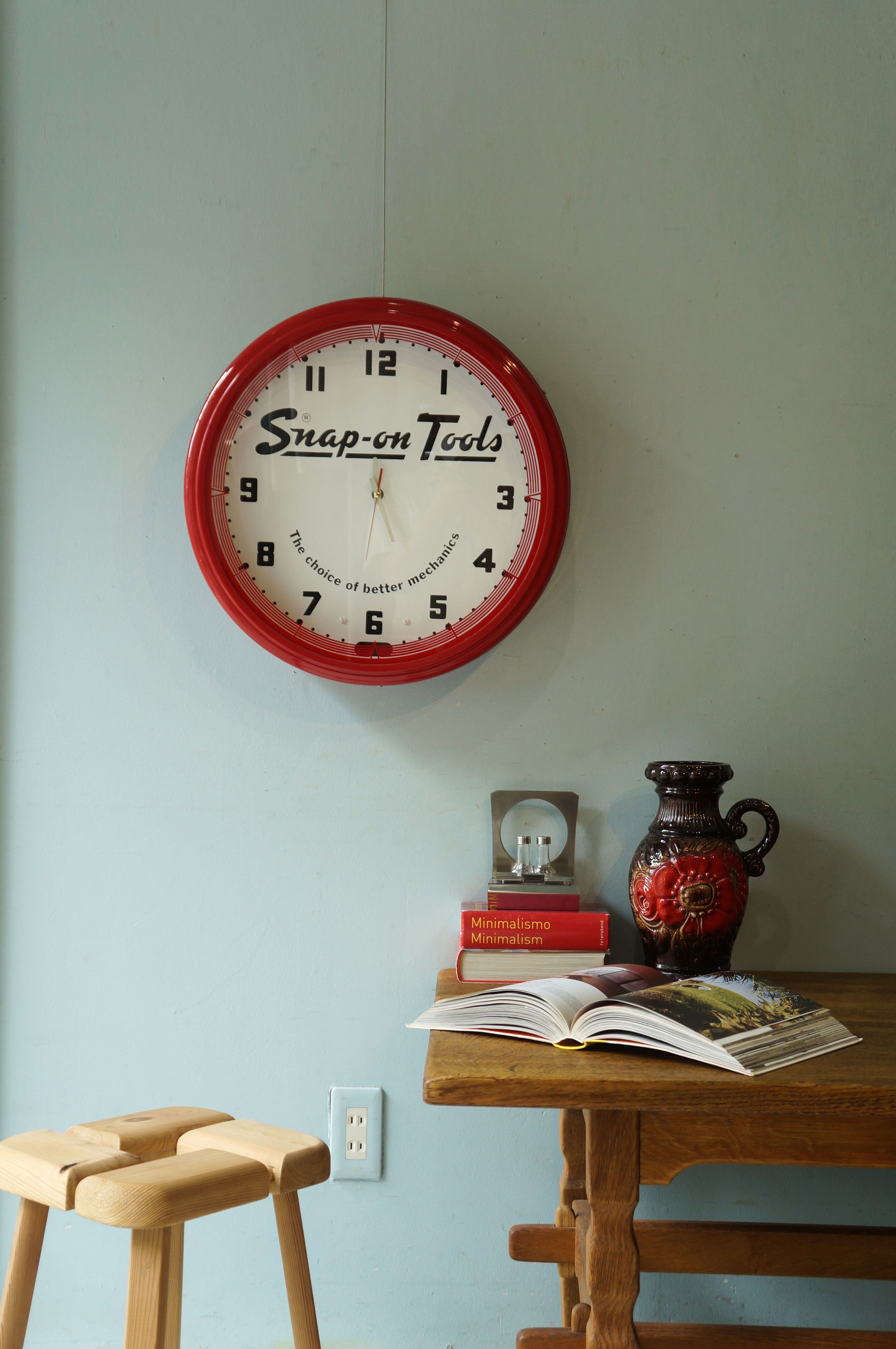 Snap-on Tools Wall Clock/スナップオン ウォールクロック 壁掛け時計 ...