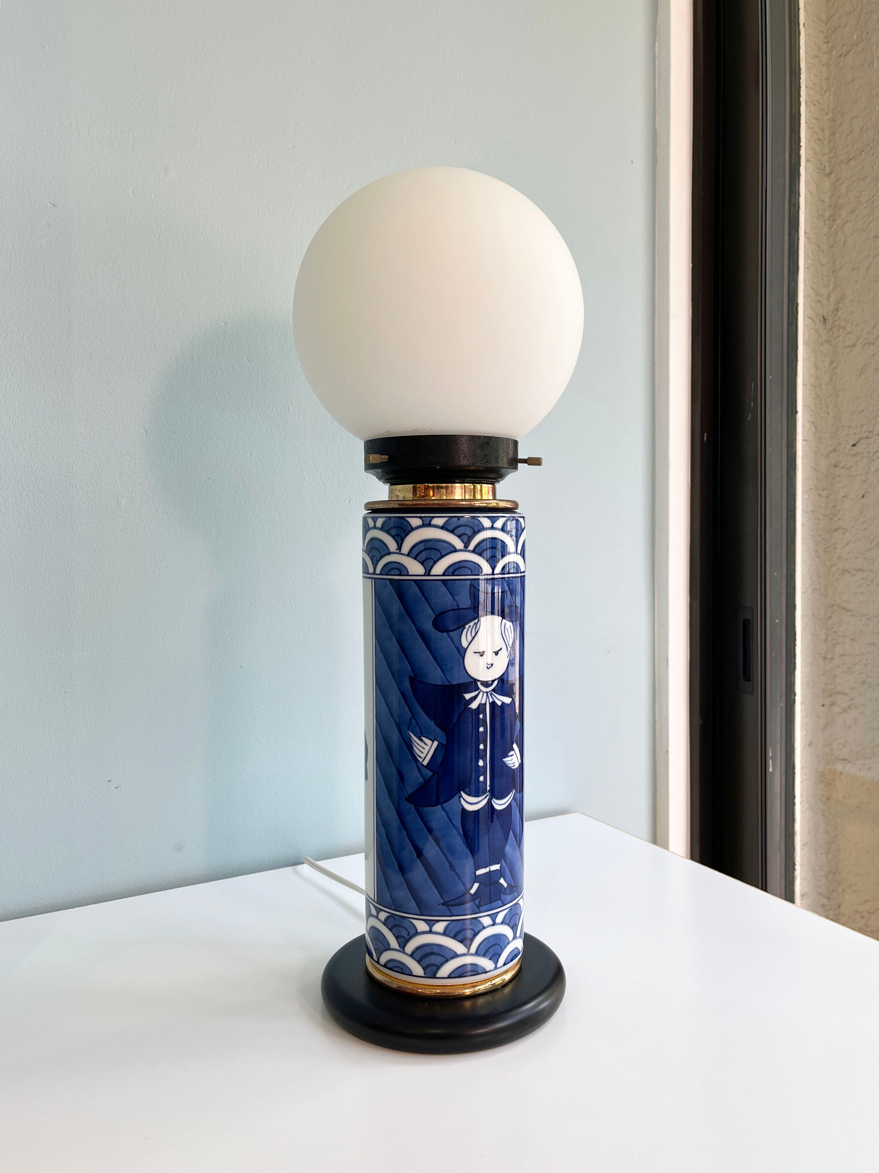 Japanese Modern Arita Porcelain Lab Floor Lamp/有田焼 フロアランプ 間接照明 ジャパニーズモダン 有田物産株式会社