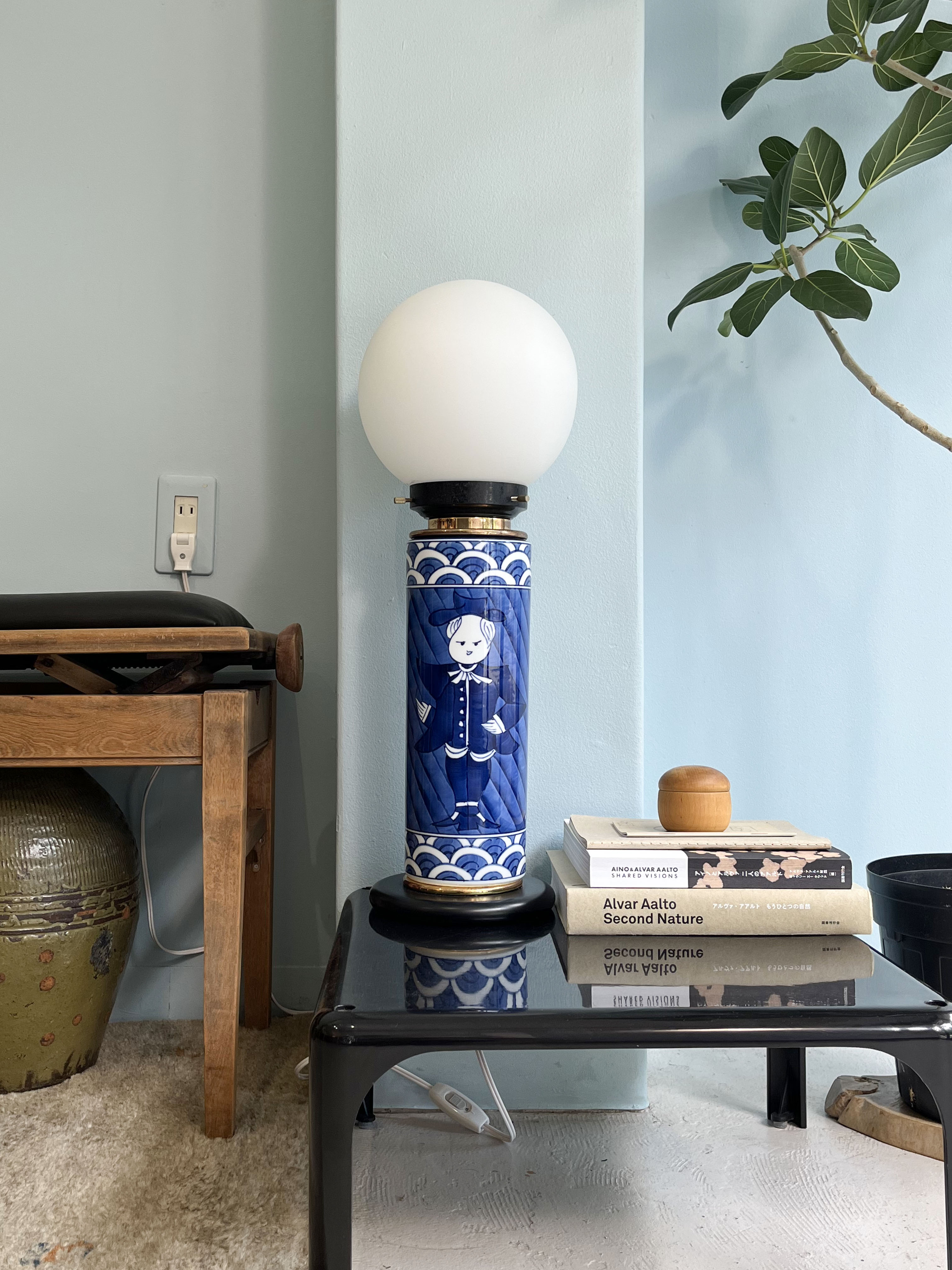 Japanese Modern Arita Porcelain Lab Floor Lamp/有田焼 フロアランプ 間接照明 ジャパニーズモダン 有田物産株式会社