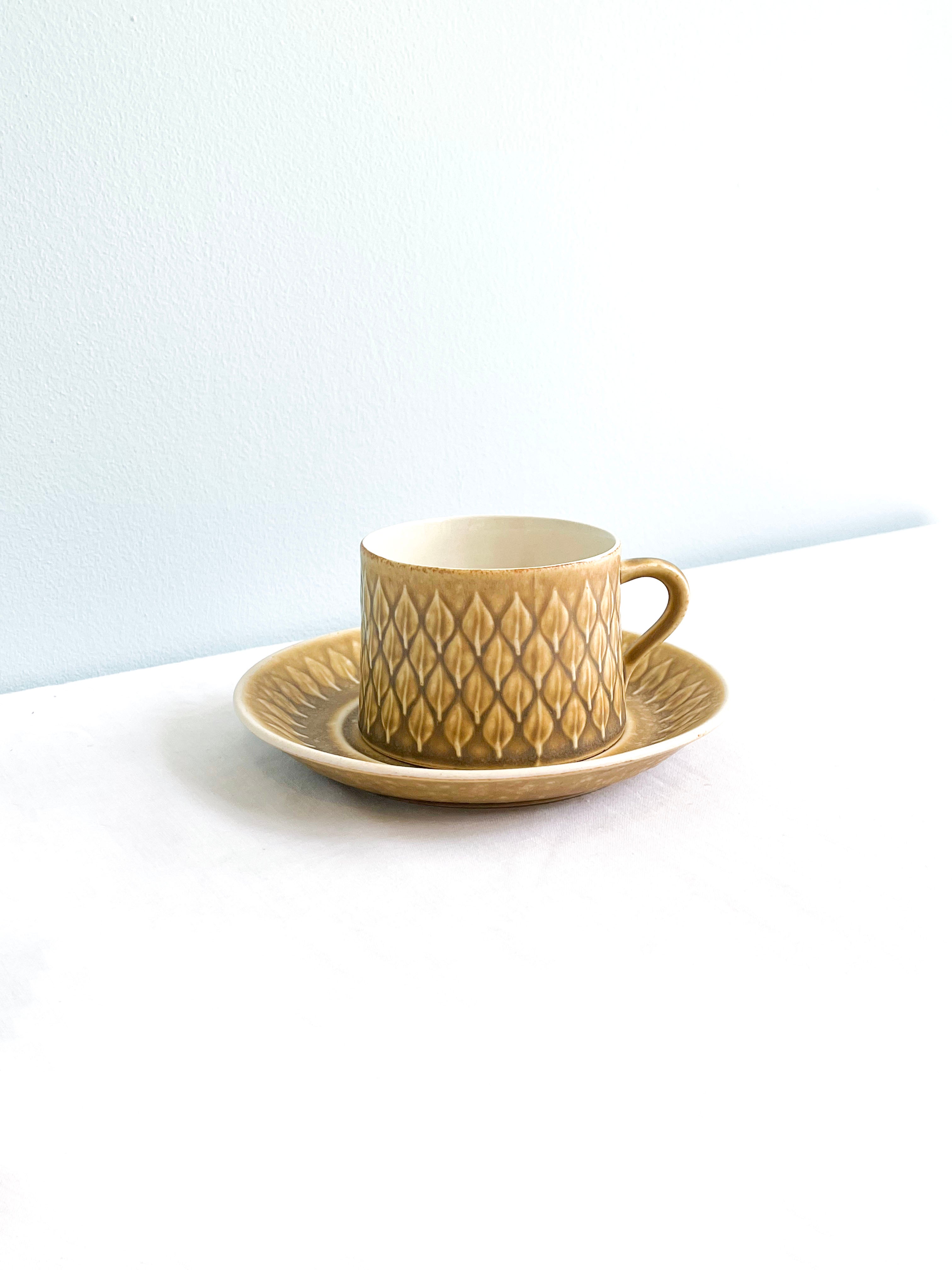 Jens H.Quistgaard Relief Teacup and Saucer/レリーフ ティーカップアンドソーサー イェンス・クイストゴー 北欧ヴィンテージ食器