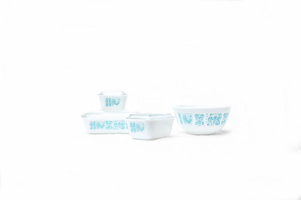 Pyrex - スノーフレーク キャセロール、ミキシングボウルMセットの+