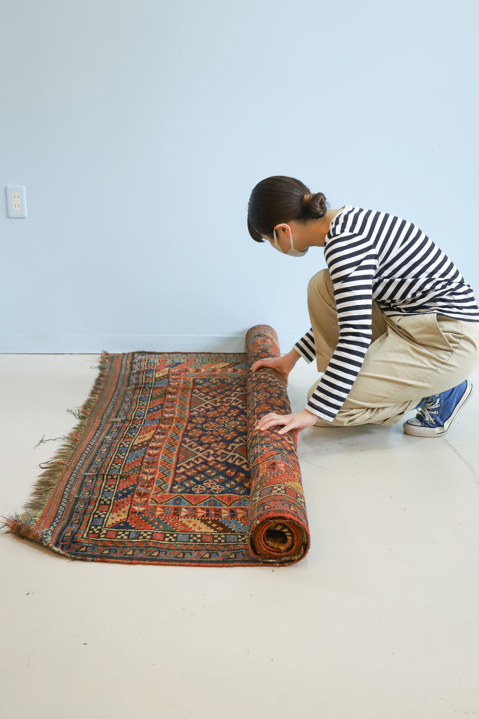 限定数のみ ヴィンテージ キリム ラグ Vintage Kilim Rug - 通販