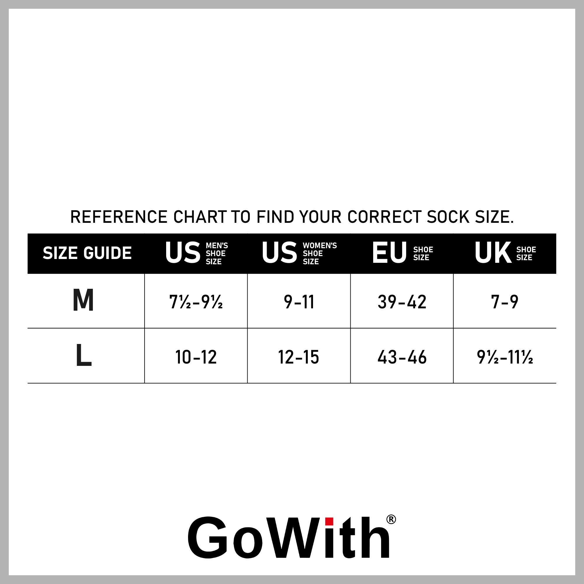 Cotton Diabetic Socks - Men's Non-Binding Dress Socks - GoWith