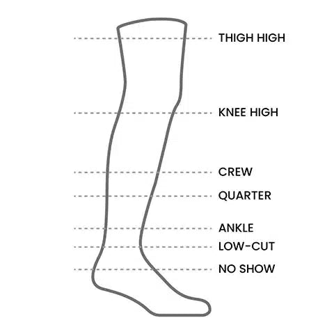 size chart for socks