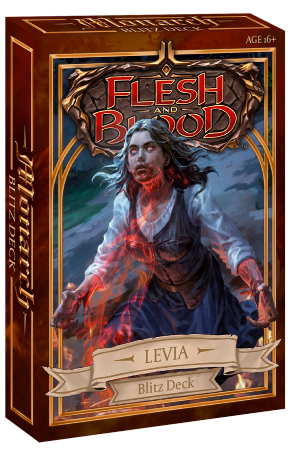 Flesh And Blood Tcg Levia Blitz Deck Brisvegas Comics And Games