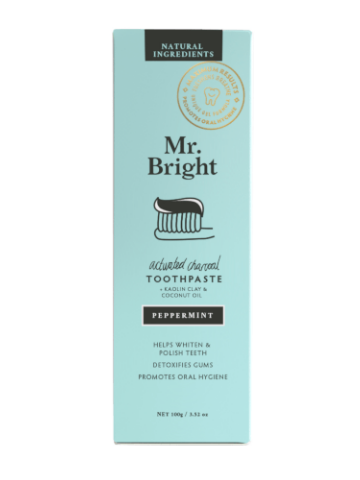 mr bright whitening toothpaste