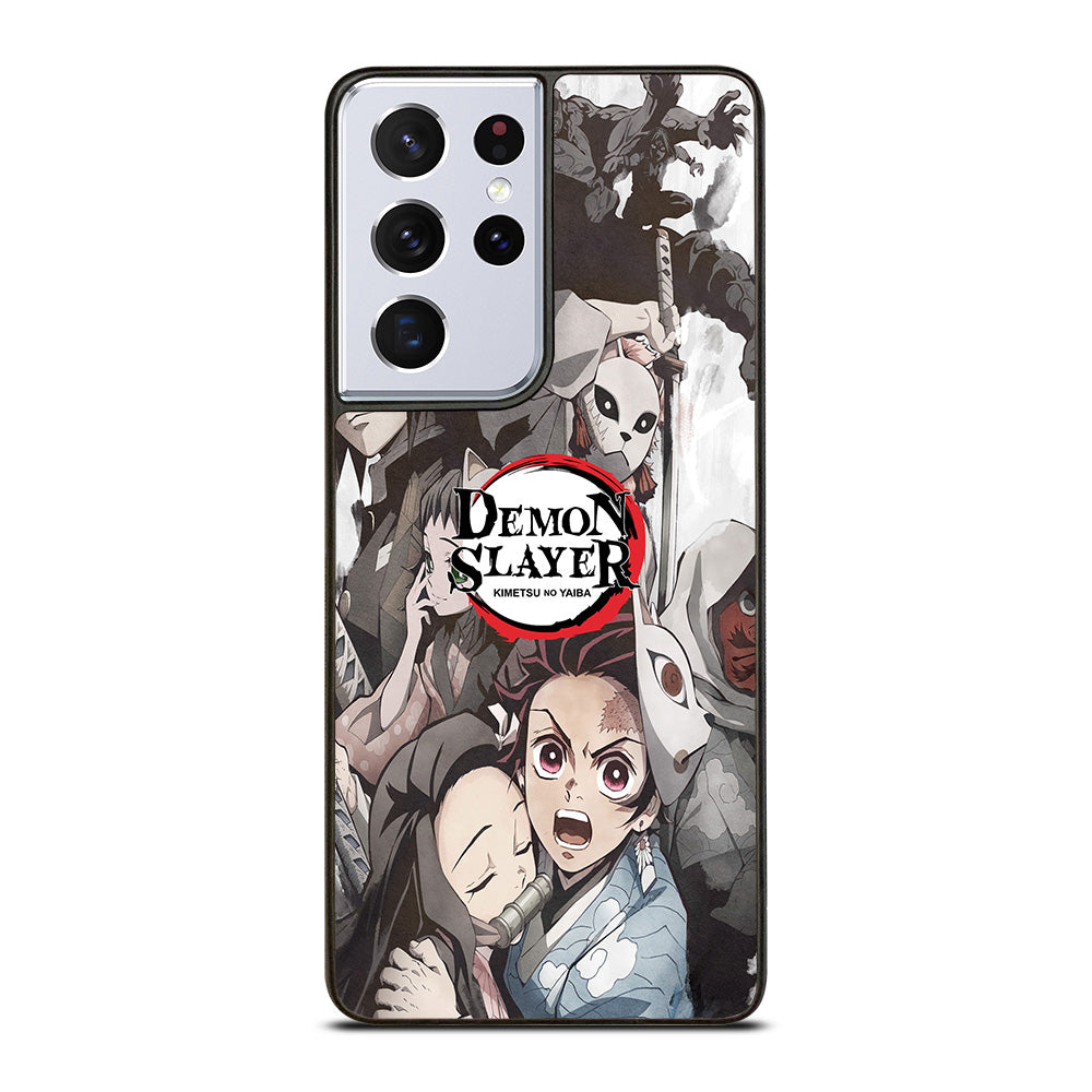Demon Slayer All Cast Anime Samsung Galaxy S21 Ultra Case Cover Casebig