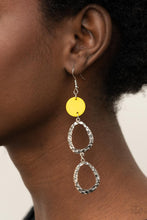 Load image into Gallery viewer, Surfside Shimmer Yellow Earrings
