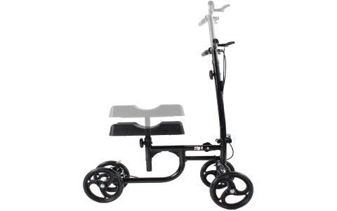 Height Adjustable Knee Scooter for Tall and Short Riders