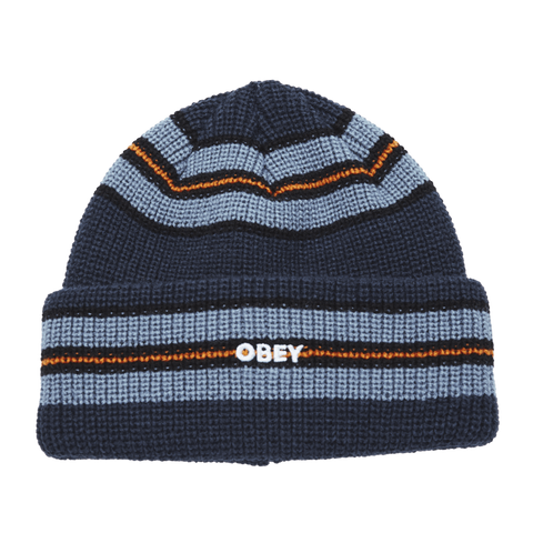 Obey Buena stripe beanie