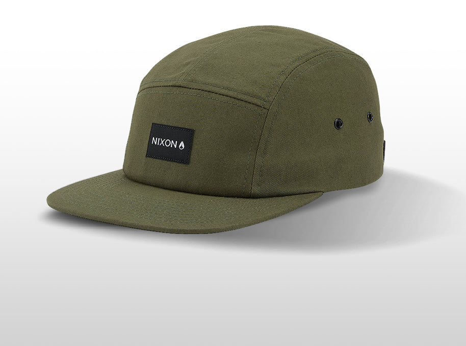 Nixon Mikey 5-Panel Hat in Green