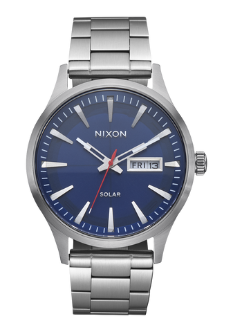 Nixon Sentry Solar Stainless Steel