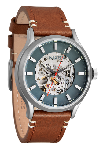 Nixon Spectra Leather Watch