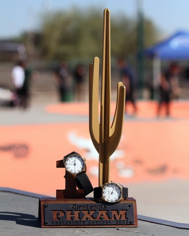 Nixon Mullet trophy watches at the 2023 Phoenix AM