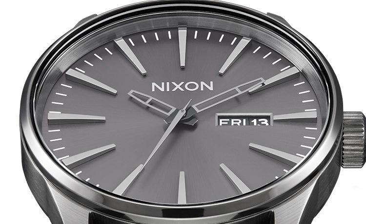 Nixon Sentry watch with applied indices