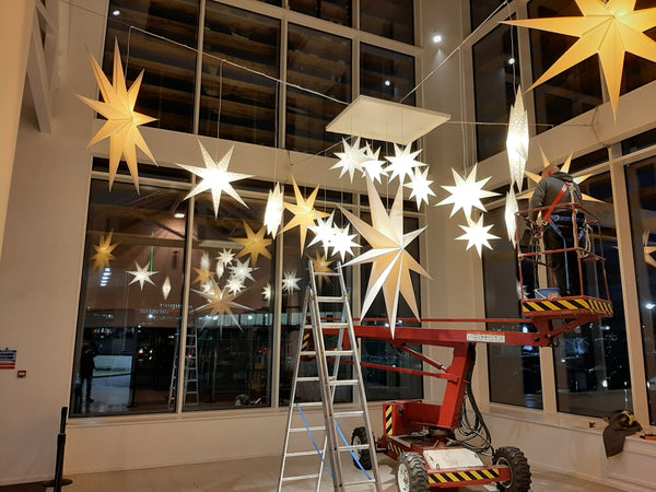 Exploring the World of Oversized Star Lanterns for Grand-Scale Christmas Displays