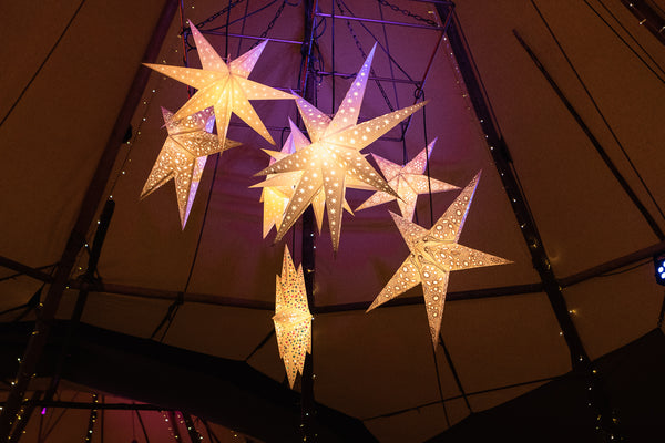 Star lantern chandelier