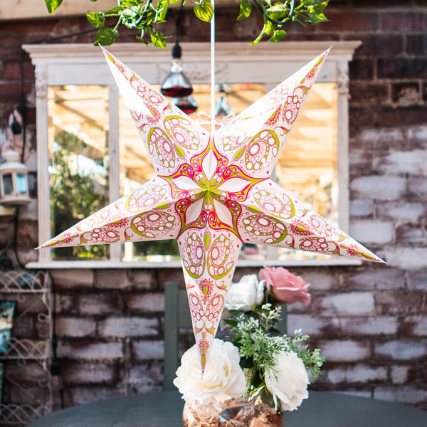 Transform Your Garden with Beautiful Paper Star Lanterns