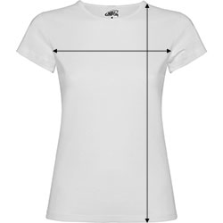 Camiseta mujer Bali 6597 Roly - Como medir